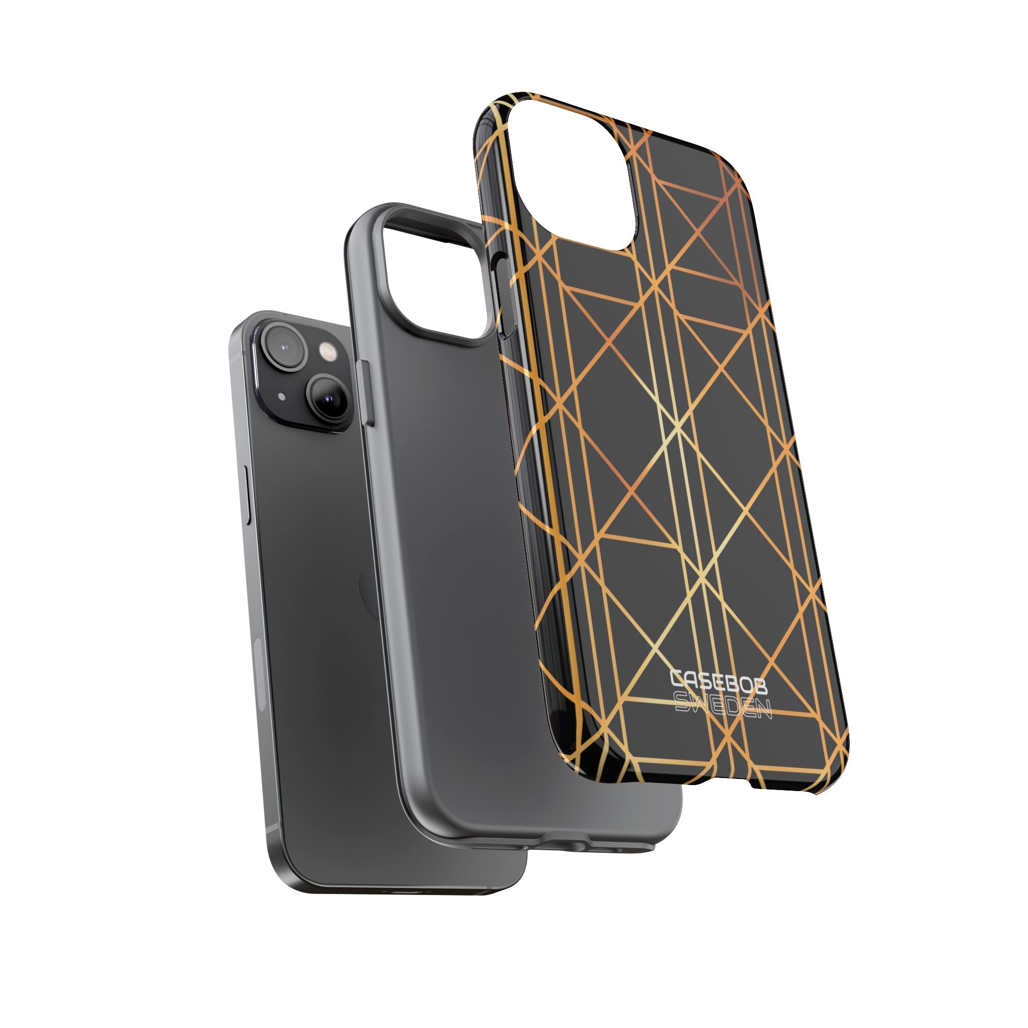 Eleganza Geometrica Dorata iPhone 14 - Tough