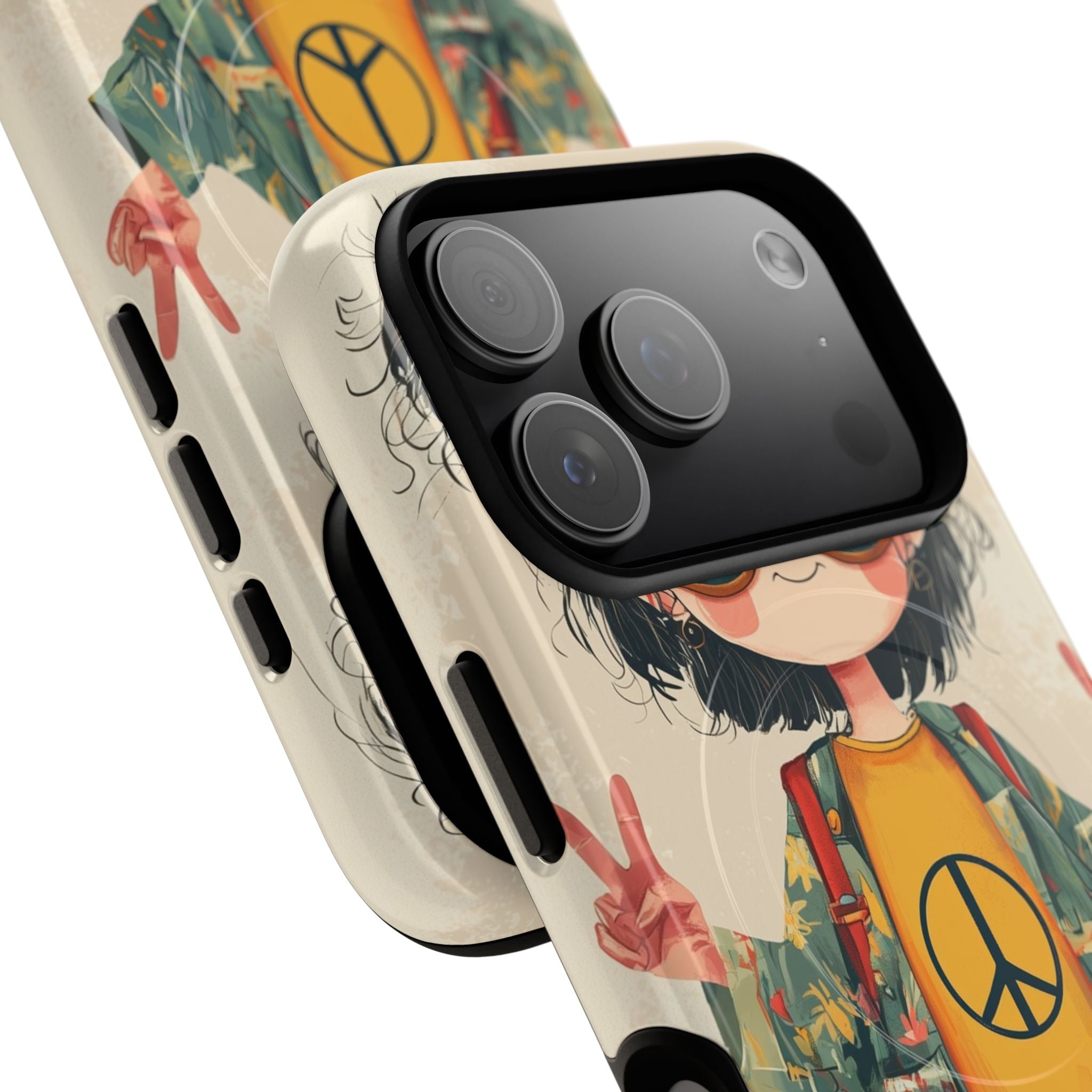 Peace Pigtails iPhone 17 Pro Case - Tough+
