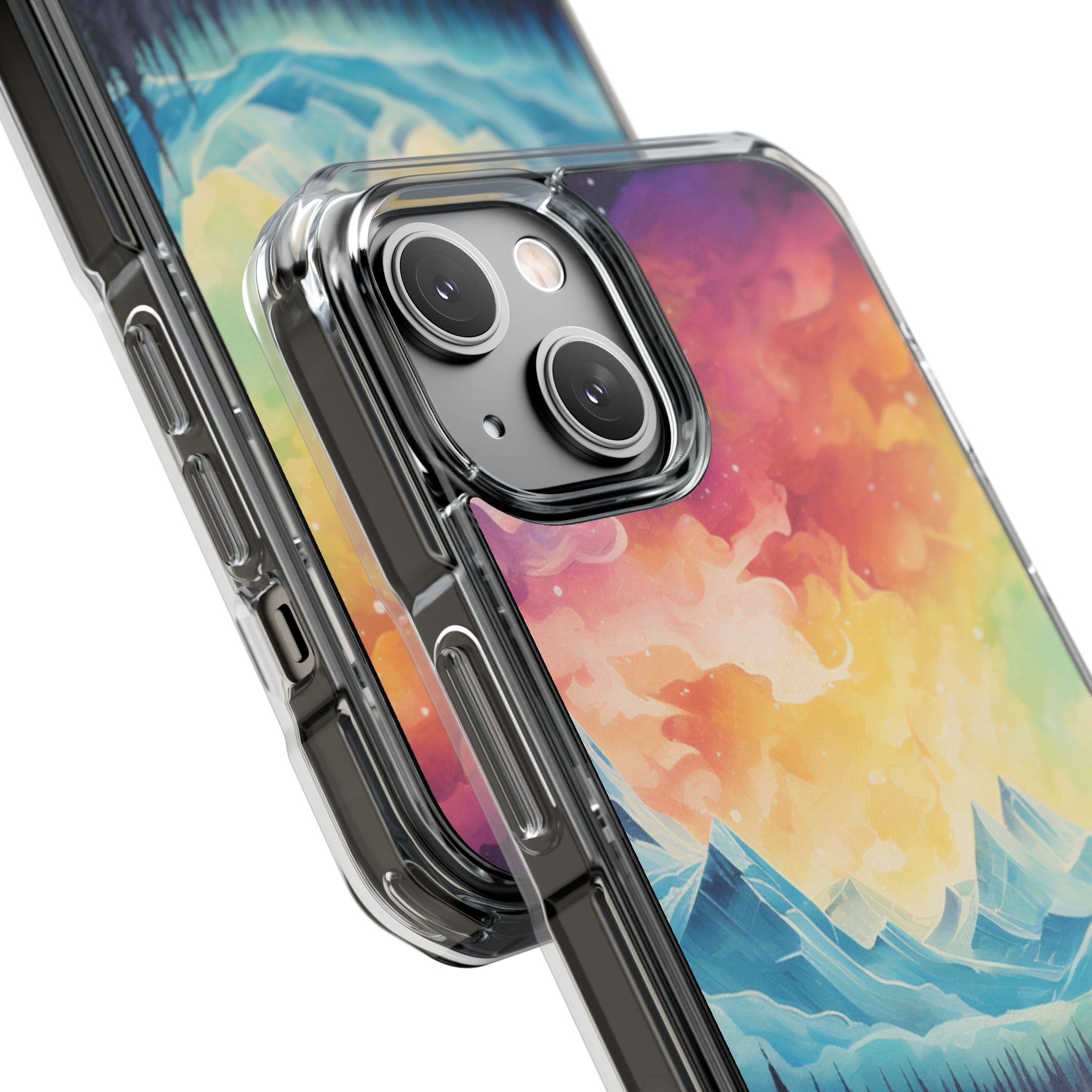 Mystical Mountain Sunset iPhone Case - Impact