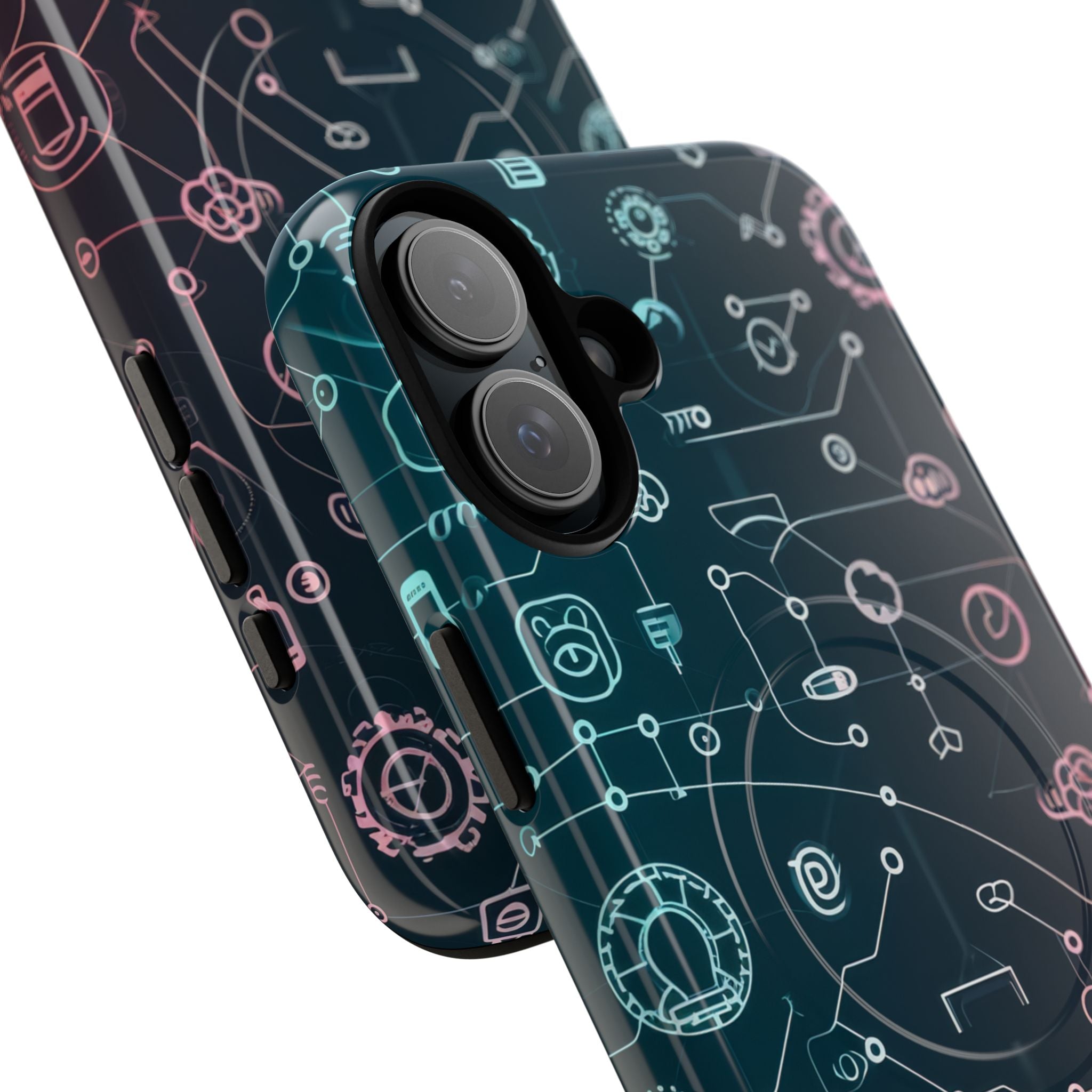 Digital Circuit Flow iPhone 16 - Tough+