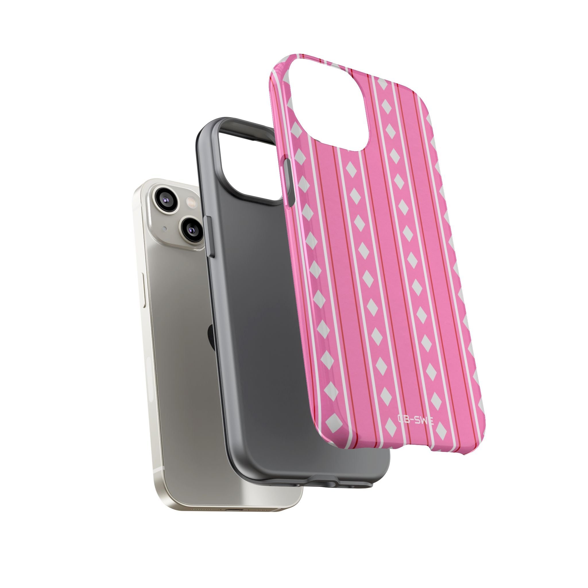 Pink Diamonds Symmetry - iPhone Case