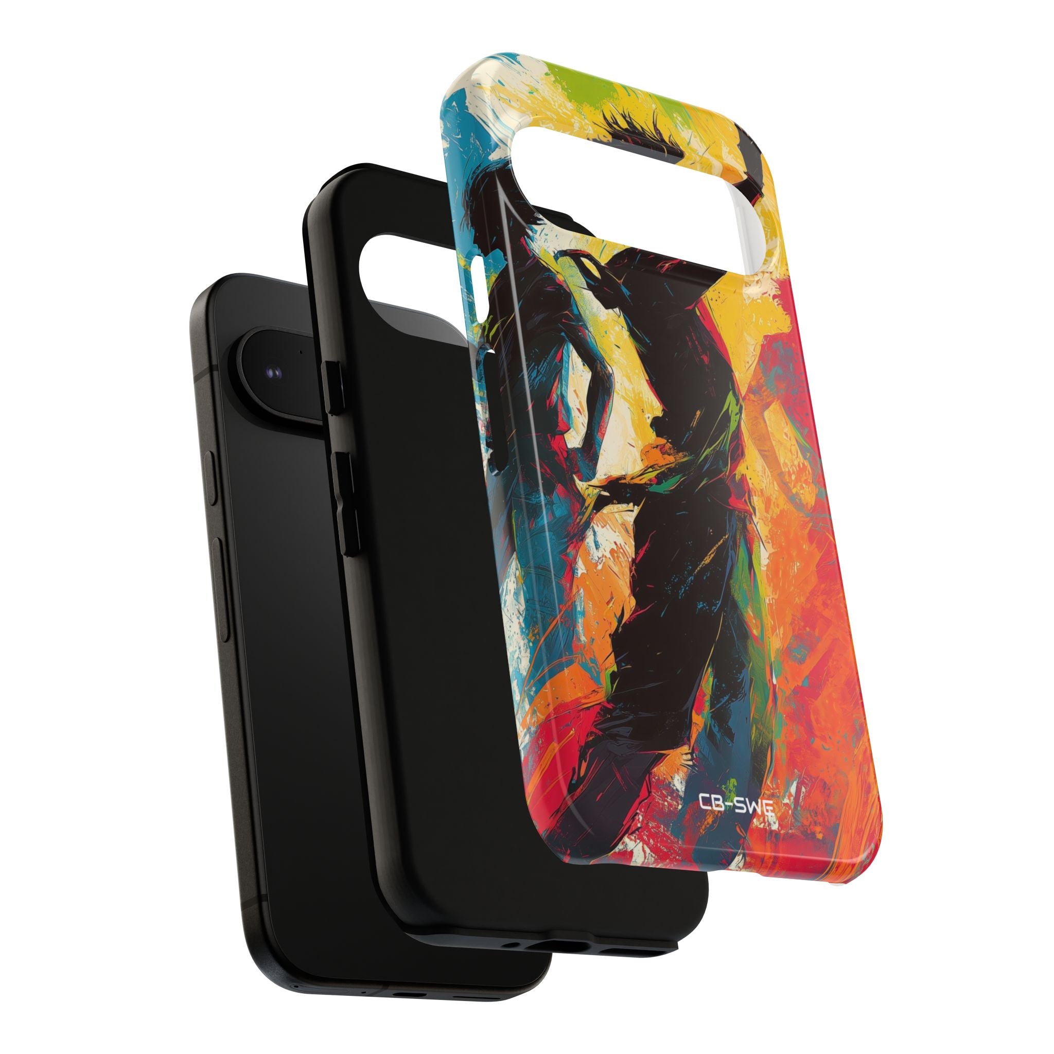 Figures Dance Wildly - Google Pixel Case