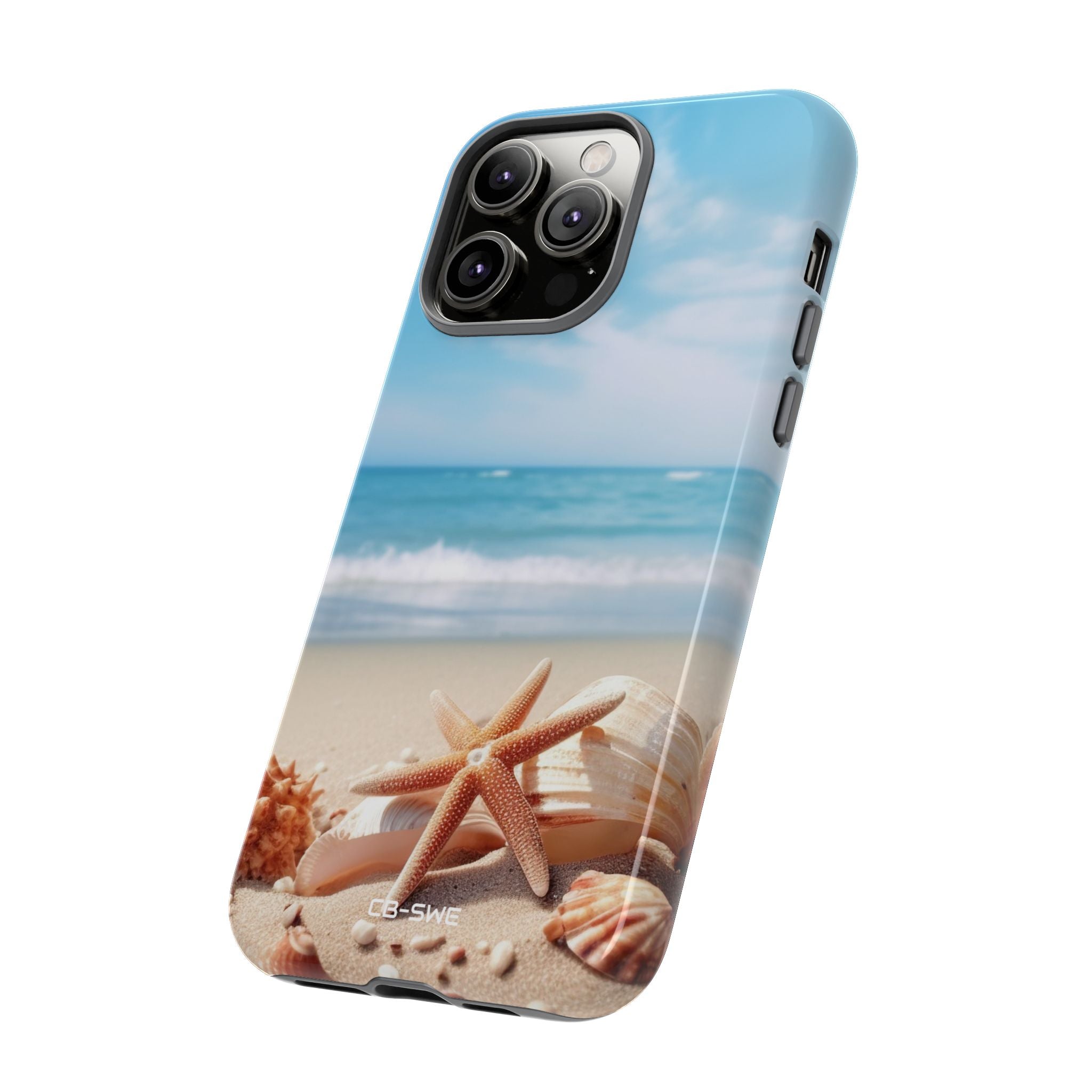 Shells Rest Beneath Waves - iPhone Case