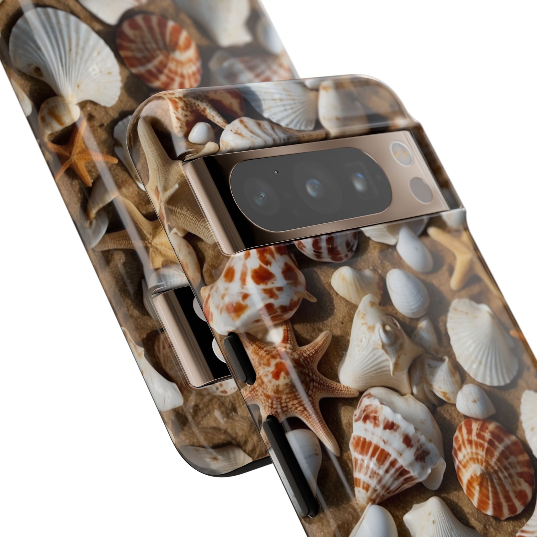 Seashells Embrace Shore - Google Pixel Case