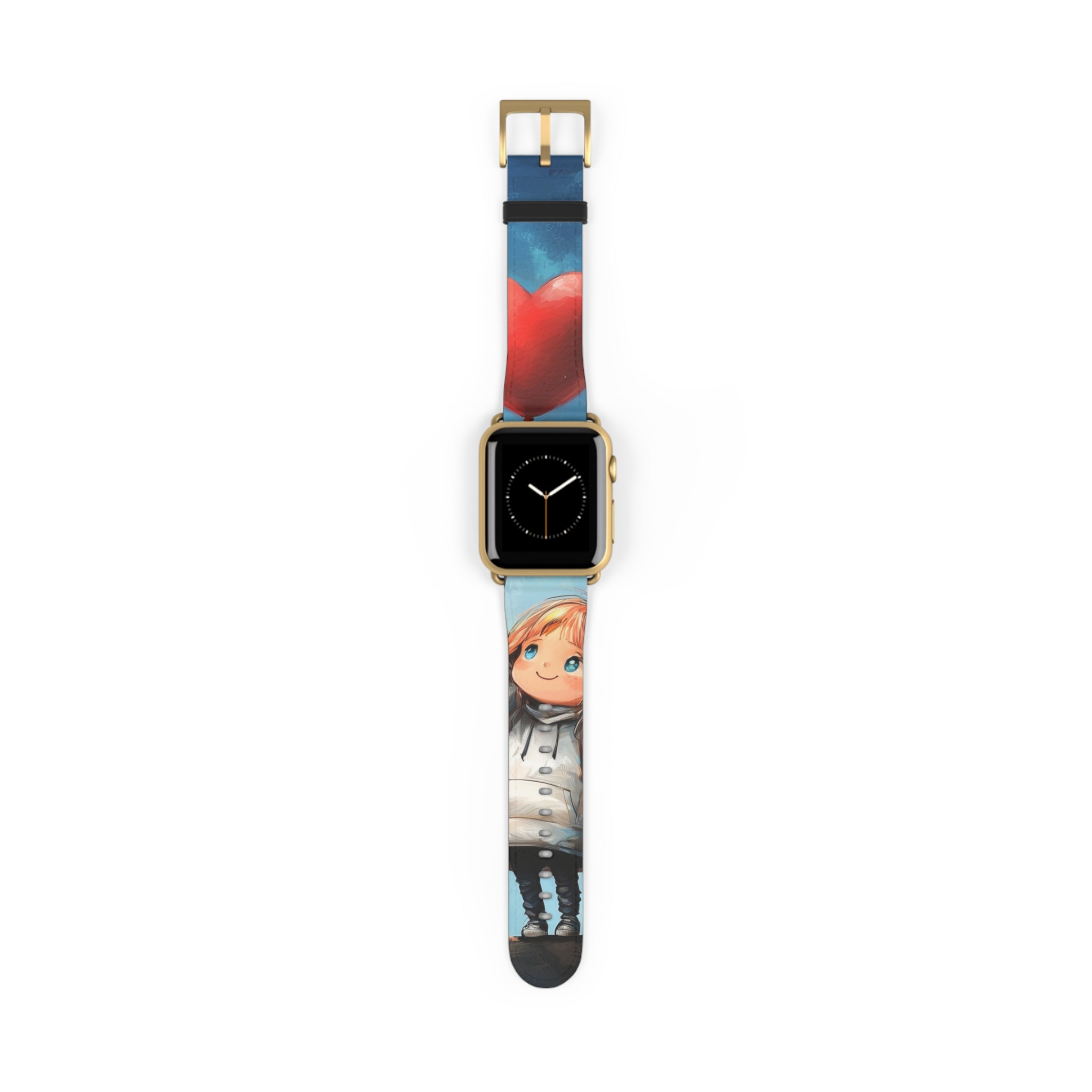 Heart Balloon Glow - Watch Band