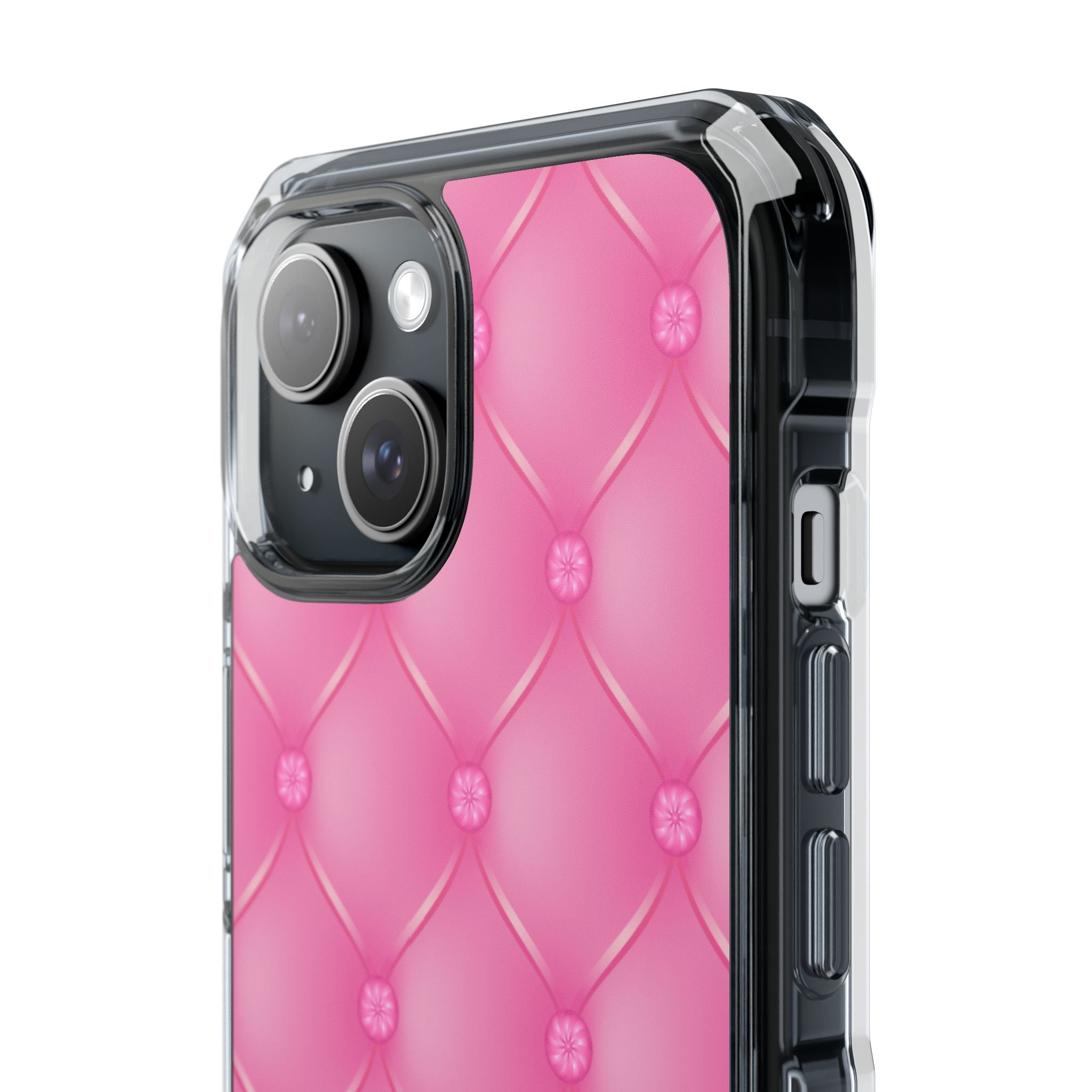 Quilted Pink Elegance iPhone Case - Impact