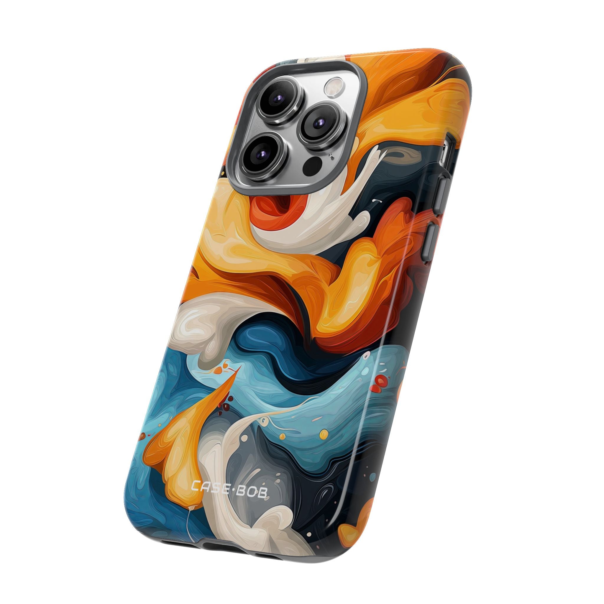 Crimson Ribbon iPhone 14 Pro Case - Tough