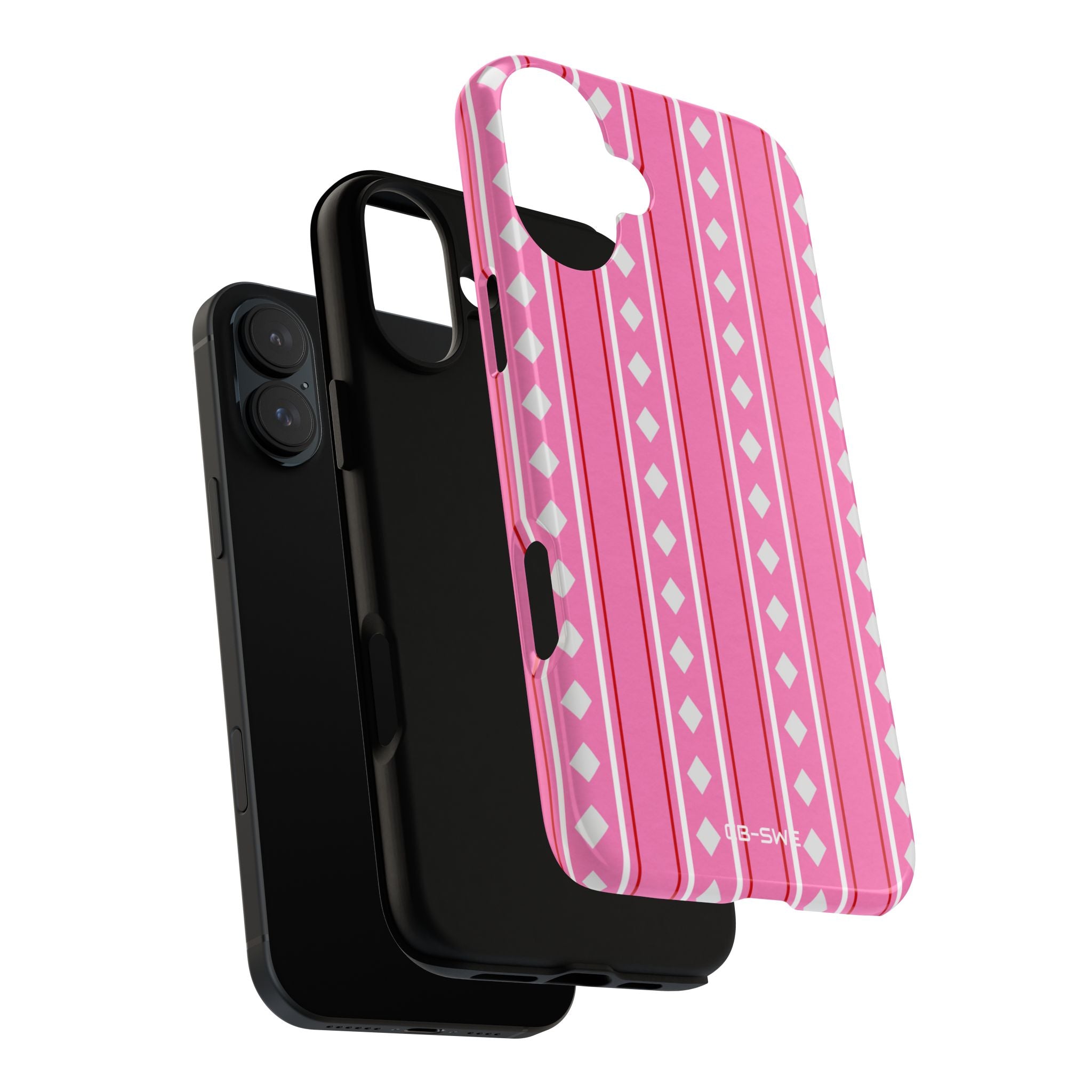 Pink Diamonds Symmetry - iPhone Case