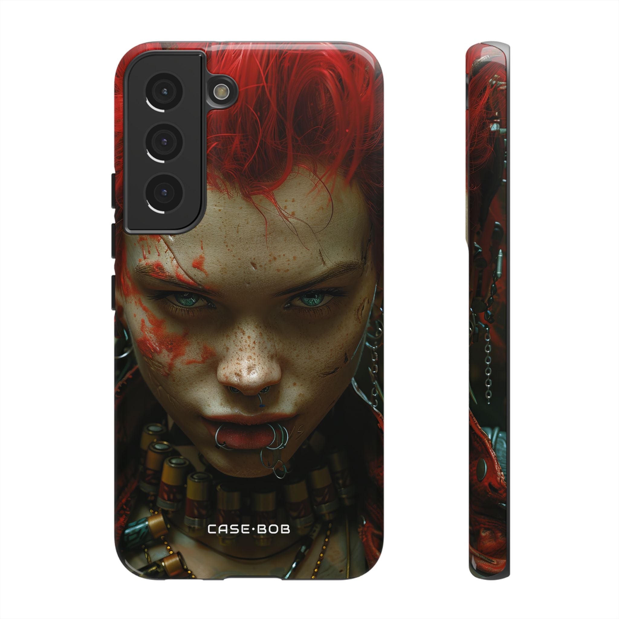 Red Spike Gaze Samsung S22 Case - Tough