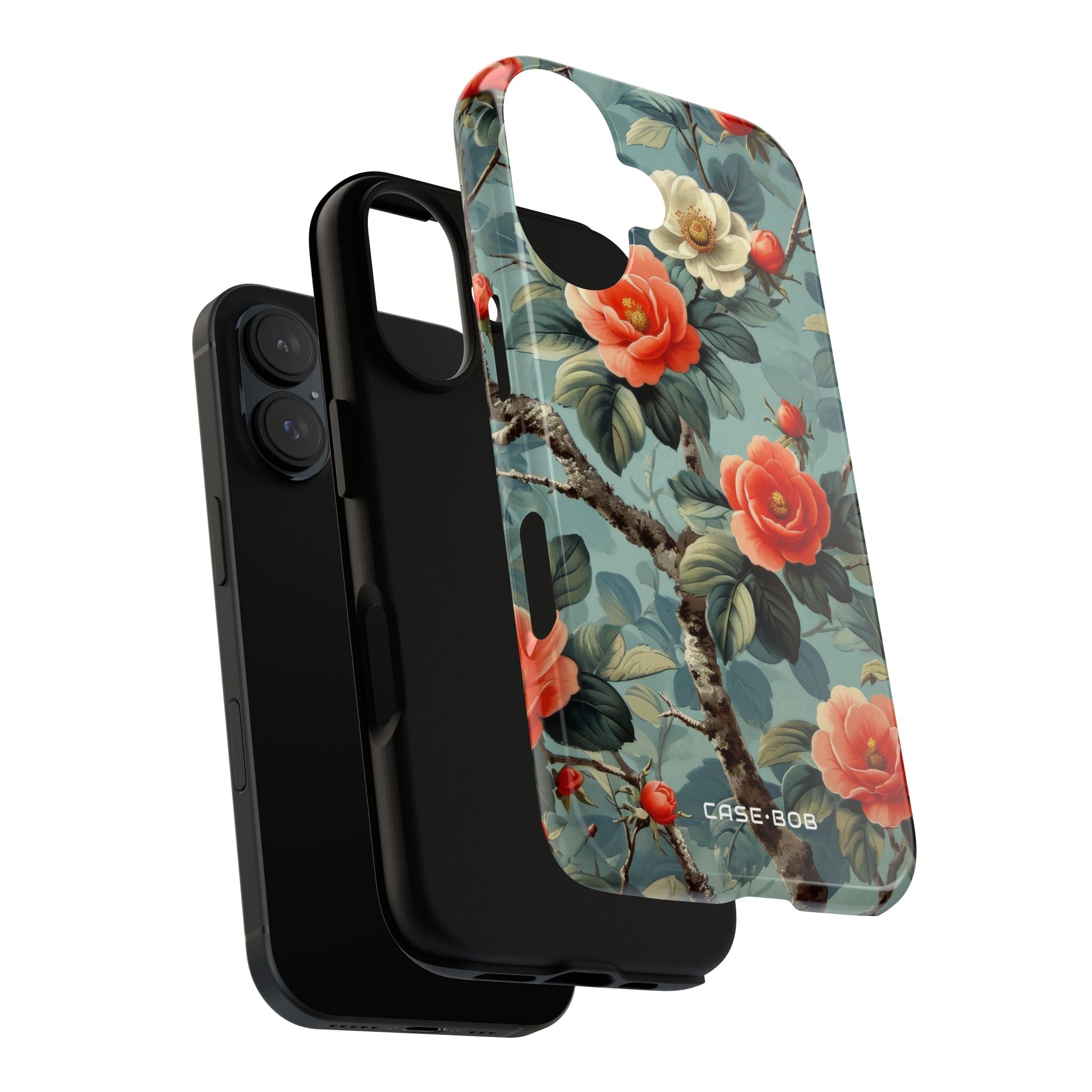 Coral Bloom iPhone 16 Pro Case - Tough