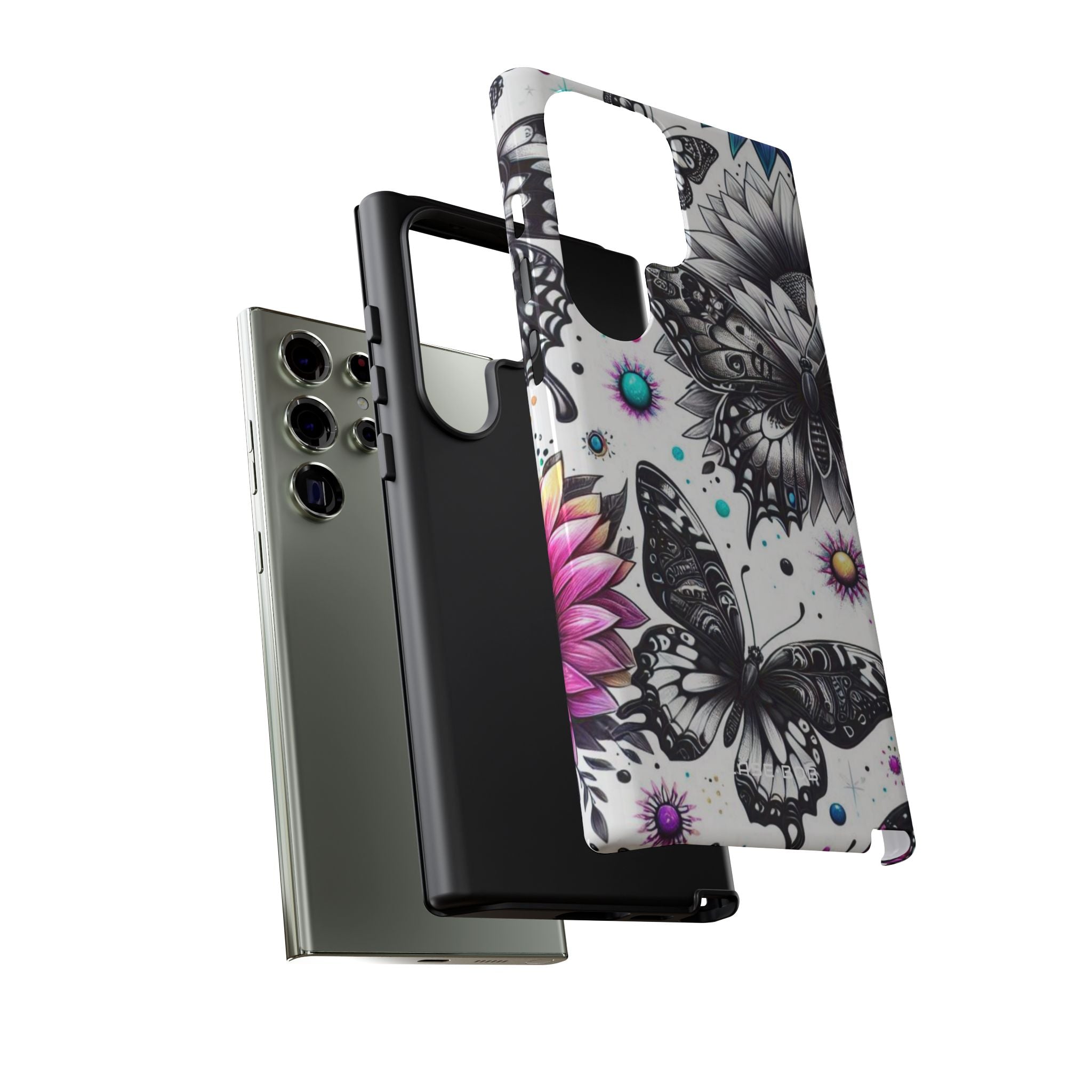 Butterfly Bloom Samsung S23 Ultra Case - Tough