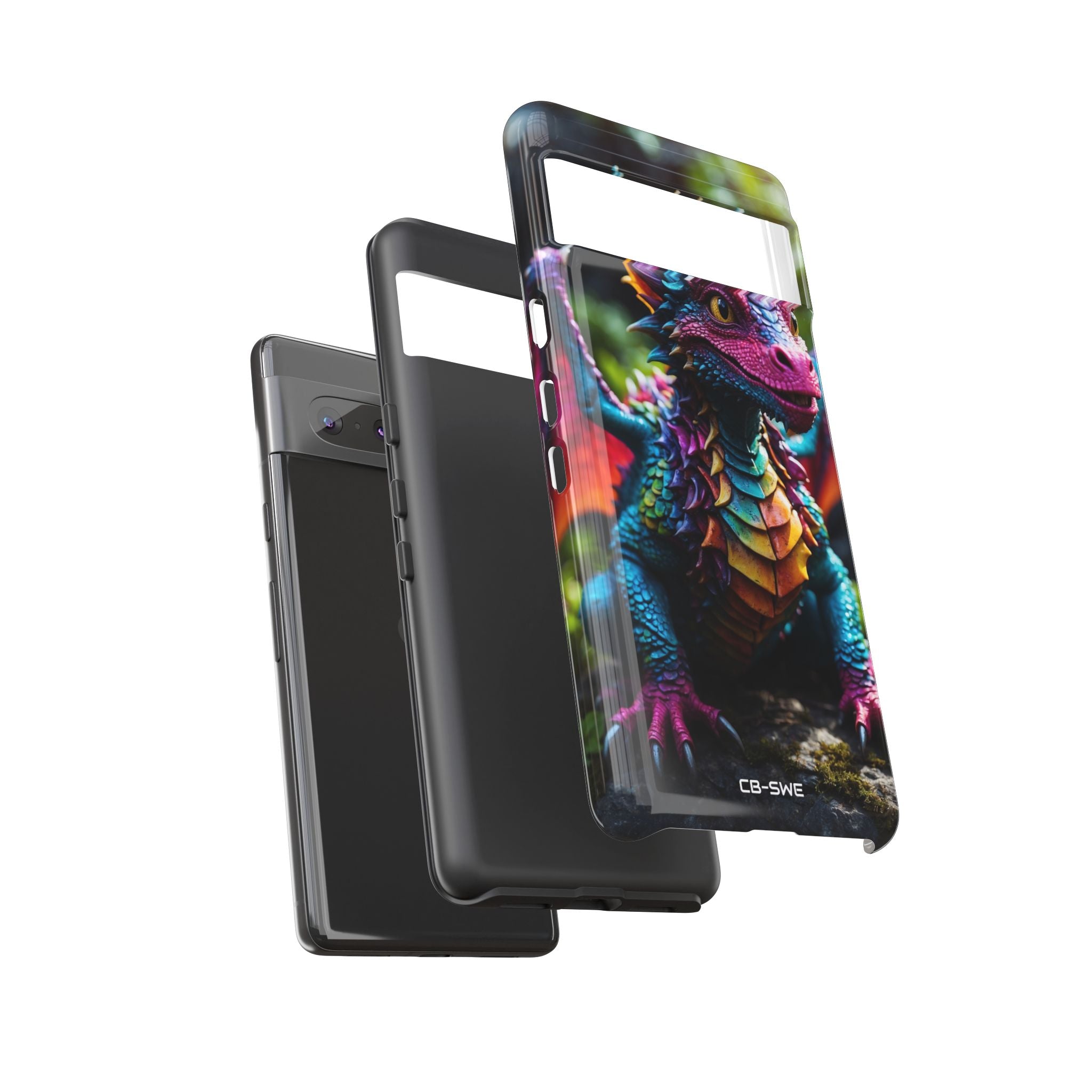 Friendly Dragon Smiles - Google Pixel Case