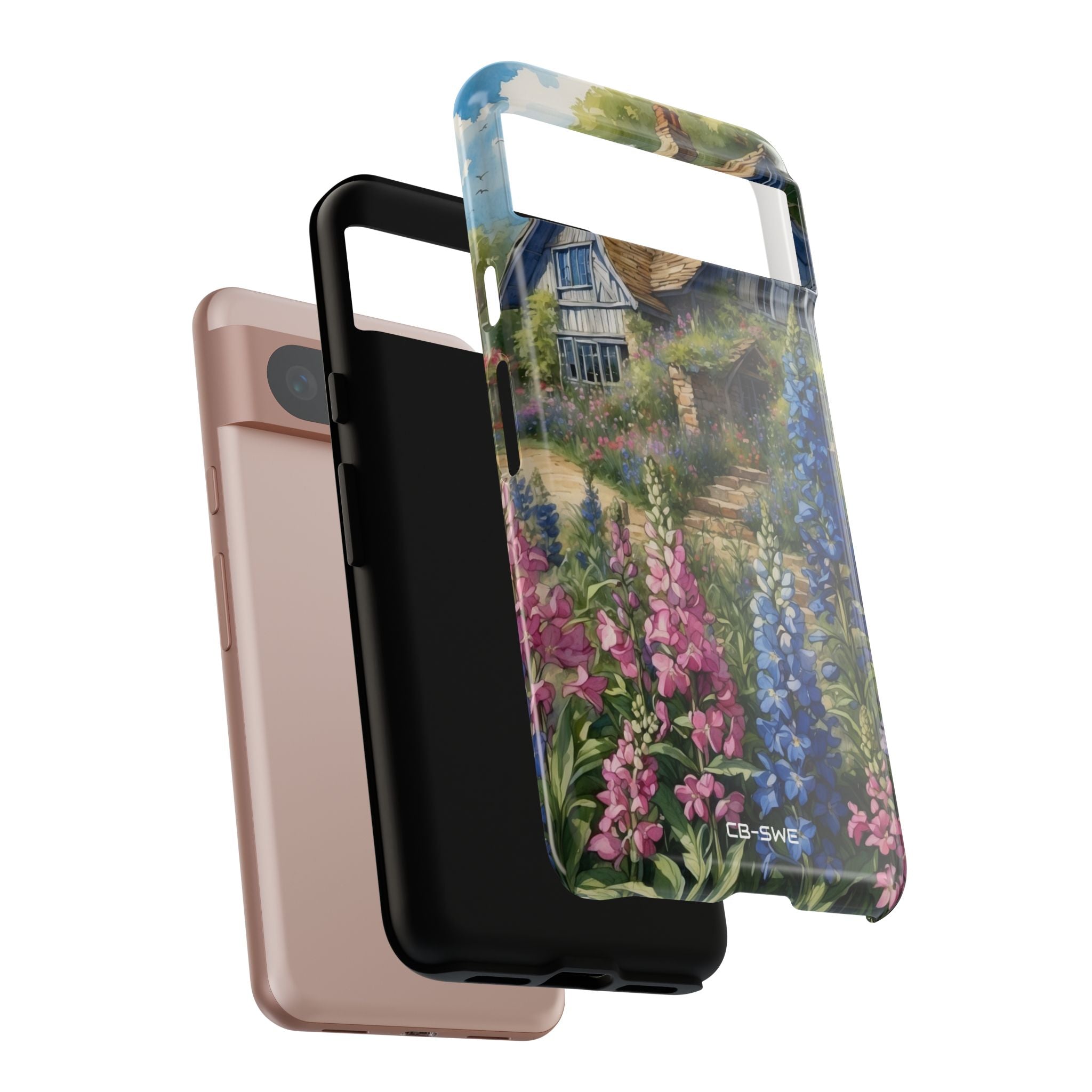 Cottage Blooms Bright - Google Pixel Case