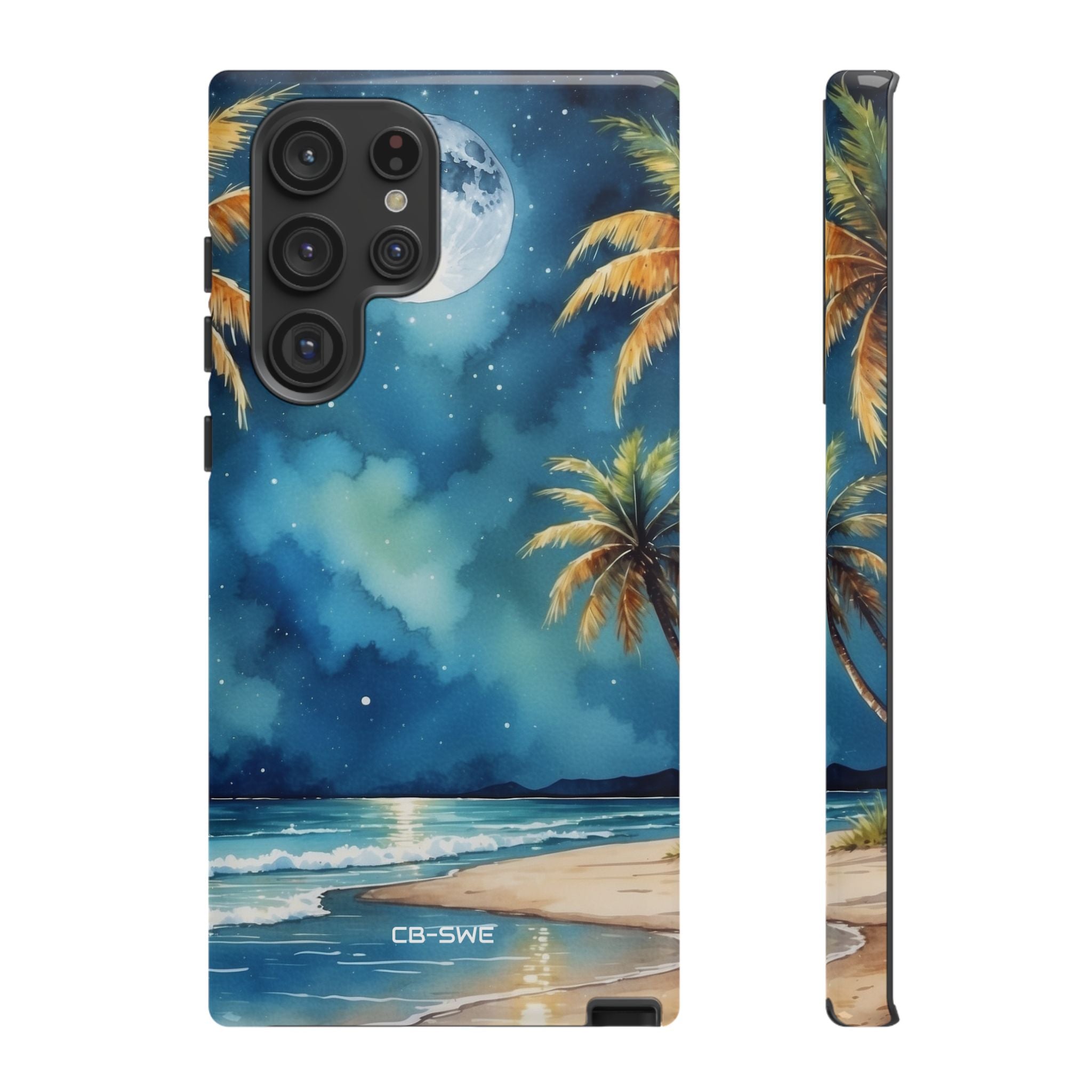 Moonlight Kisses Waves - Samsung Case