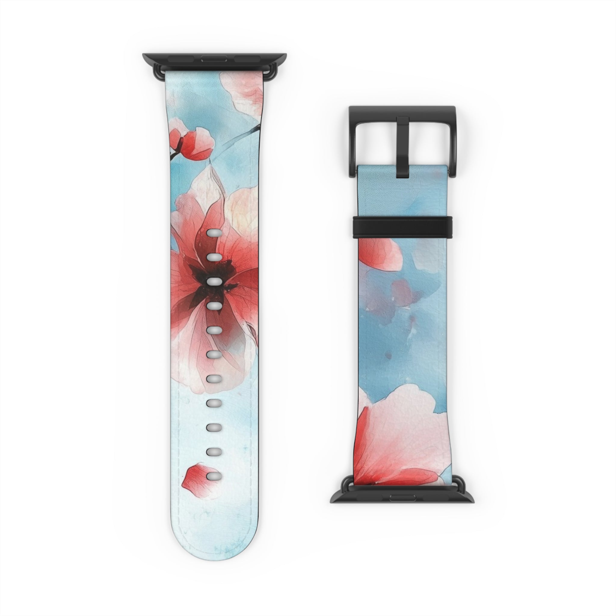 Pink Bloom Drift - Watch Band