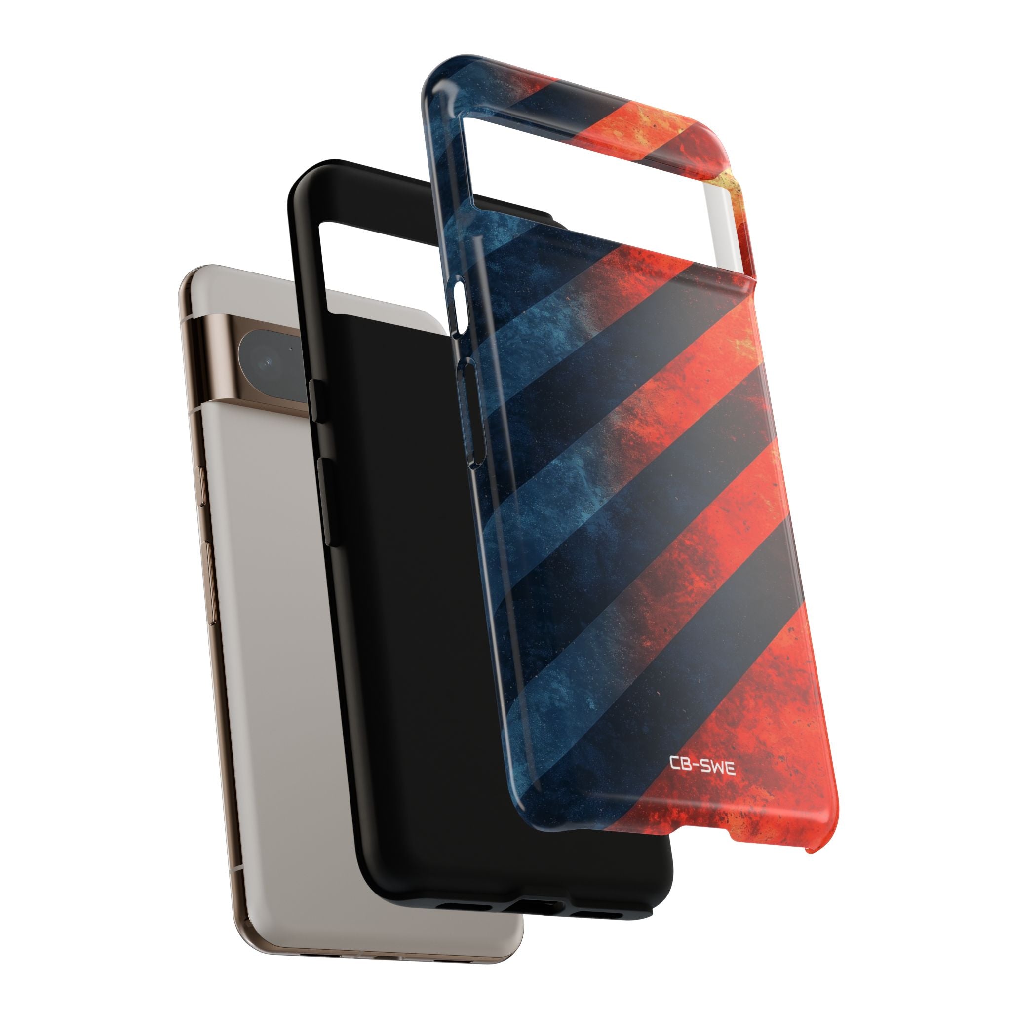 Dynamic Color Stripes - Google Pixel Case