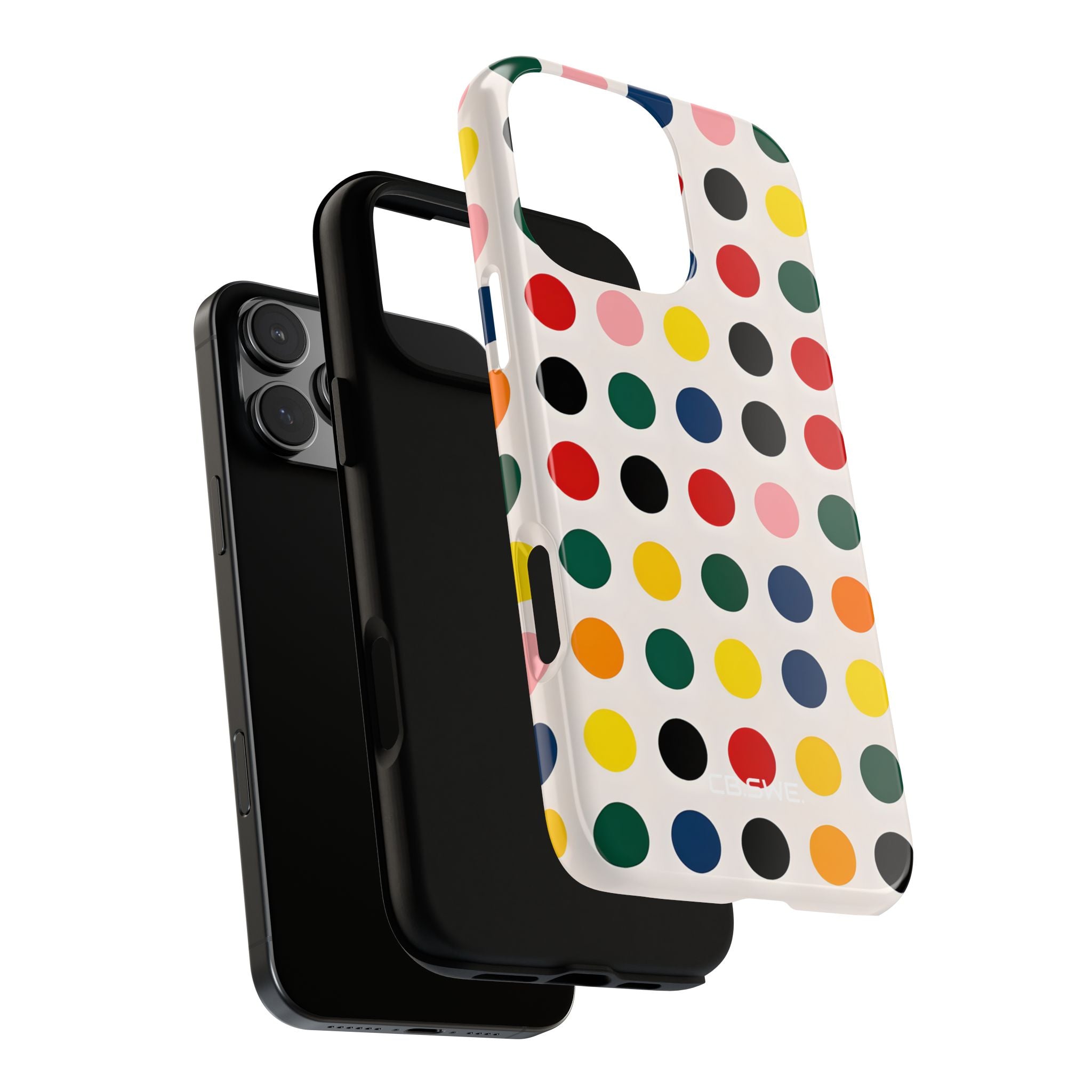 Color Harmony Grid iPhone 16 - Tough