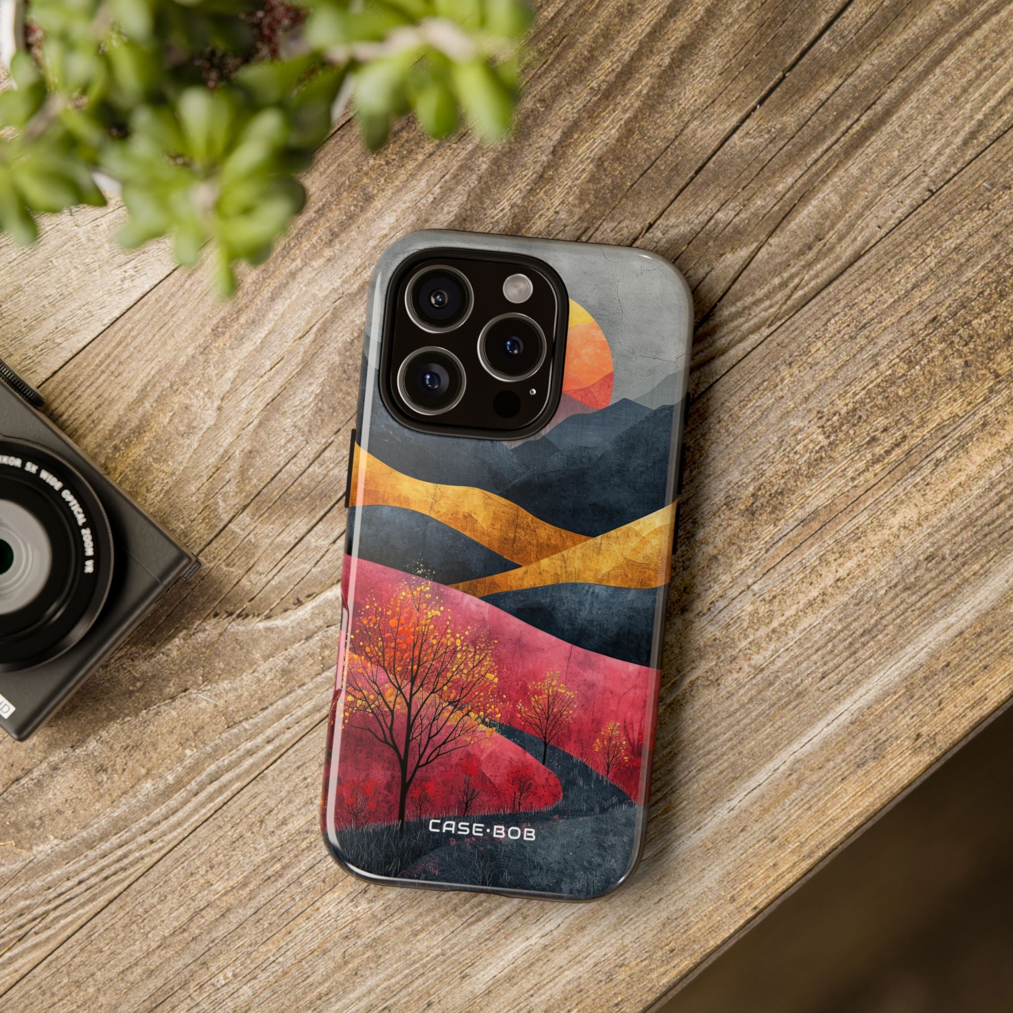 Sunset Mountains iPhone 16 Pro Case - Tough