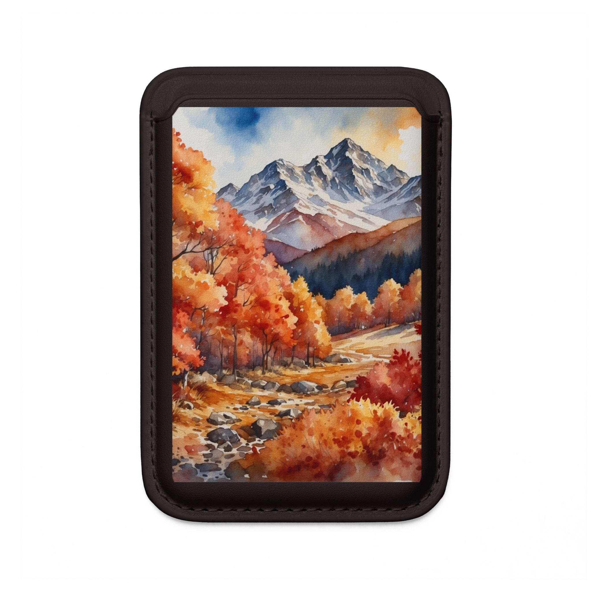 Autumn Mountain Wallet – MagSafe Ready