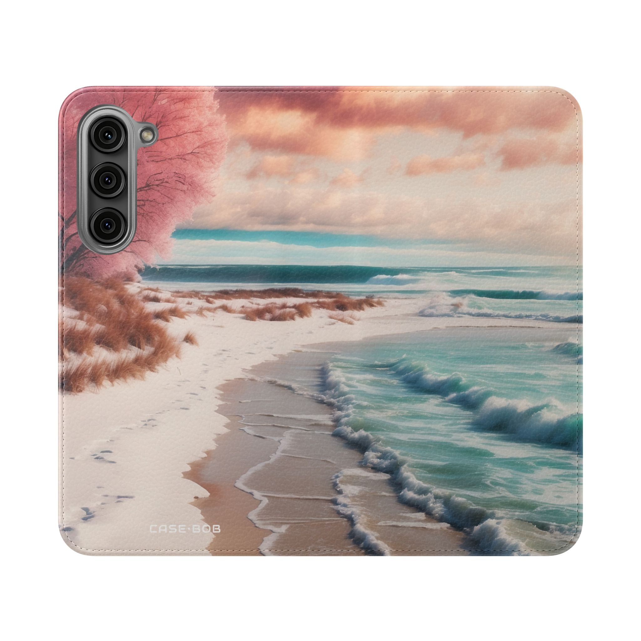 Pink Breeze Tree - Samsung S23+ Case - Wallet