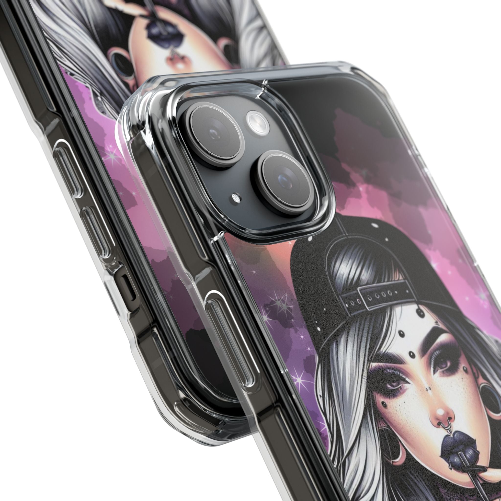 Silver Siren iPhone 15 Case - Impact