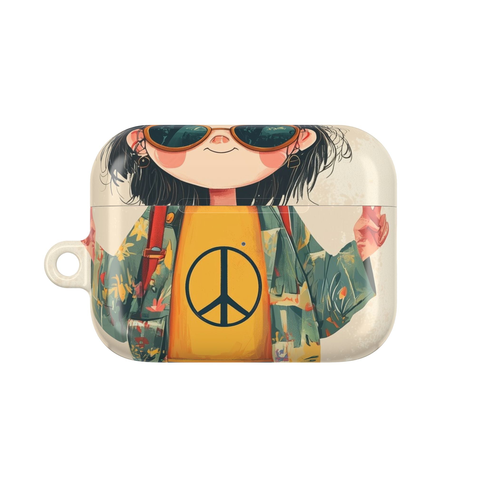 Peace Pigtails - AirPods Case