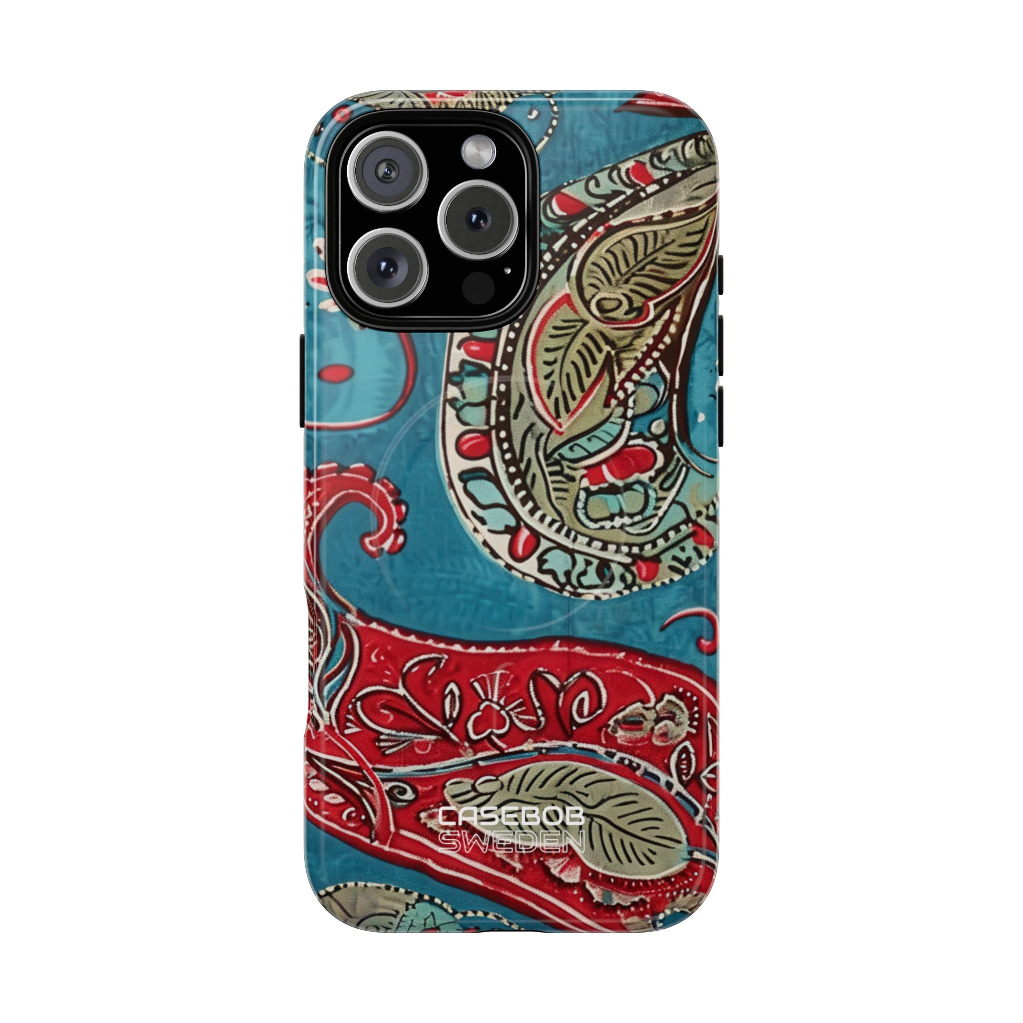 Paisley Floral Fusion iPhone 16 - Tough+