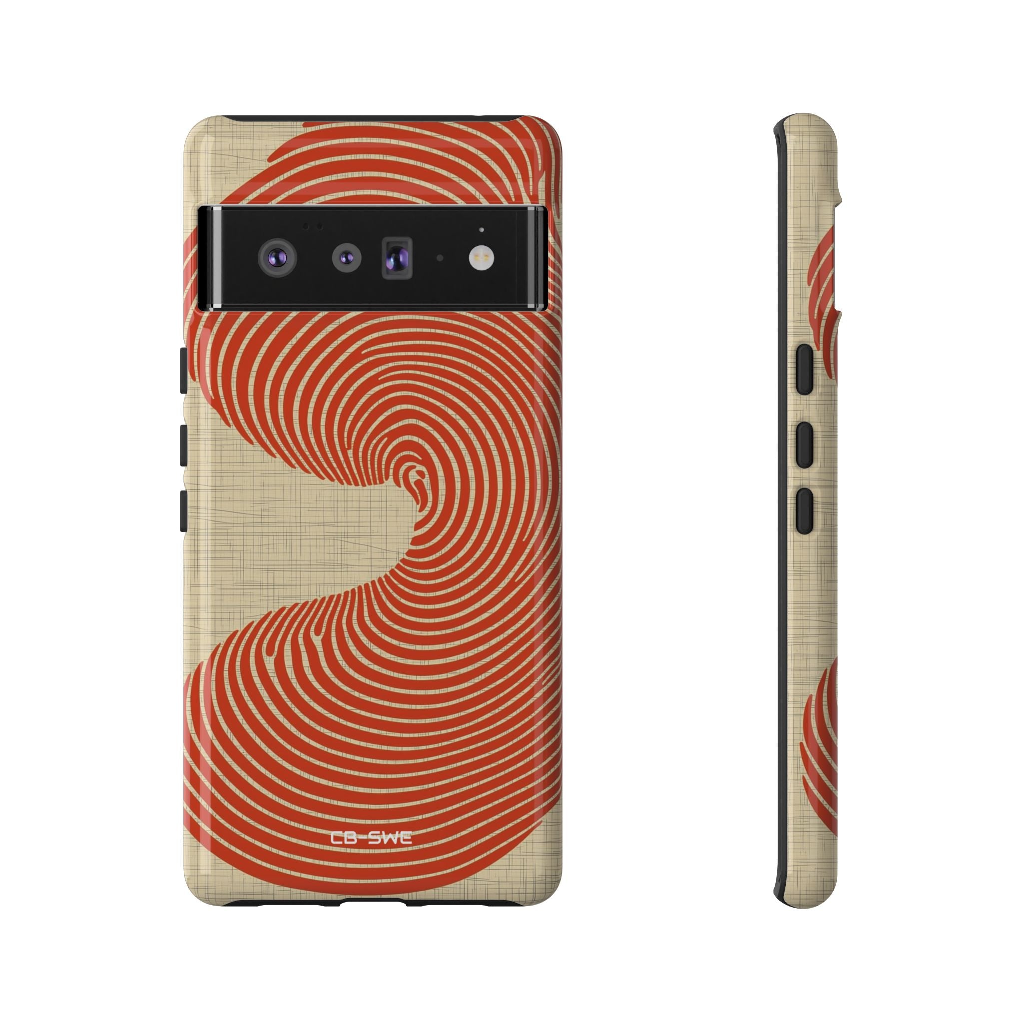 Warm Curves Dance - Google Pixel Case