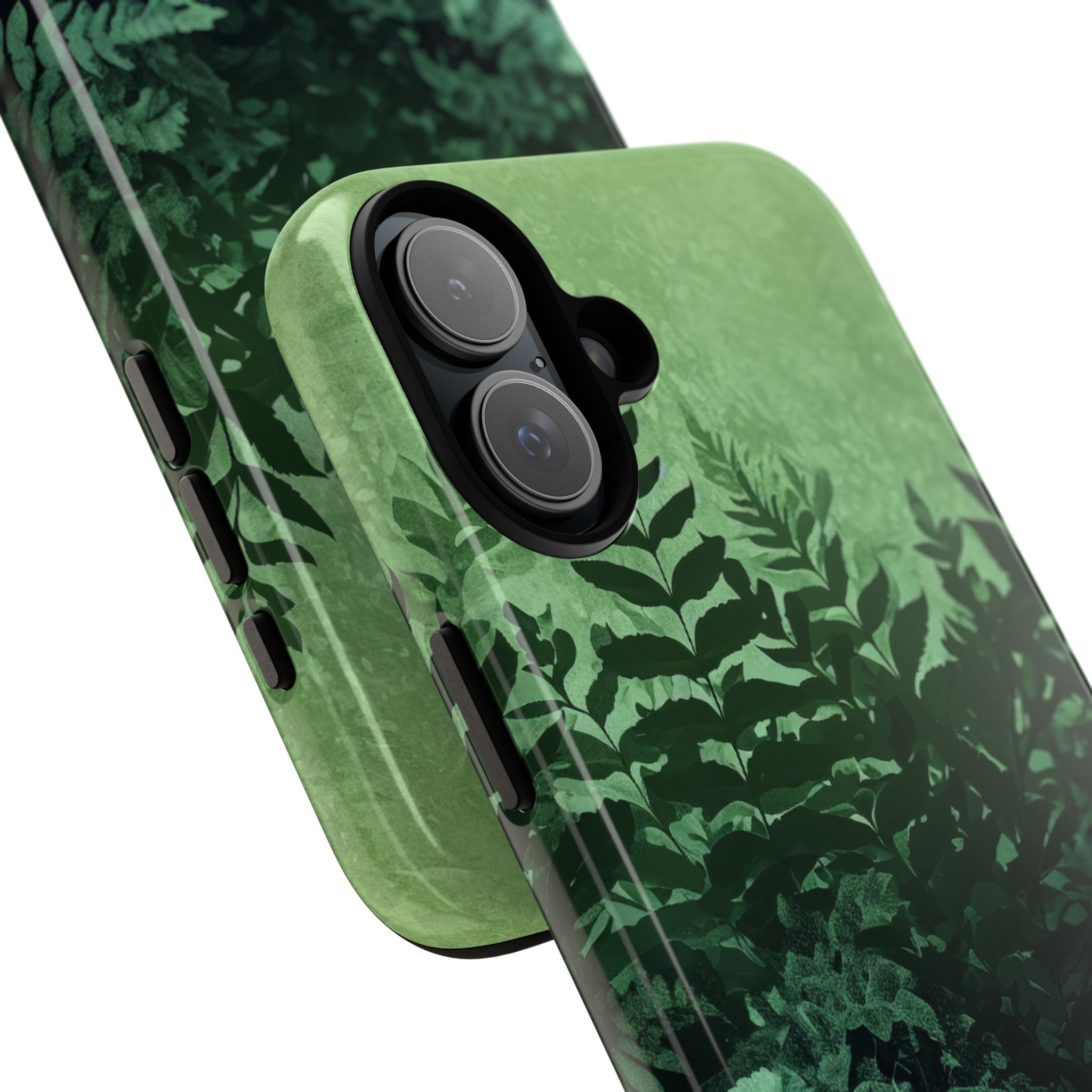 Verdant Fern Silhouettes iPhone 16 - Tough