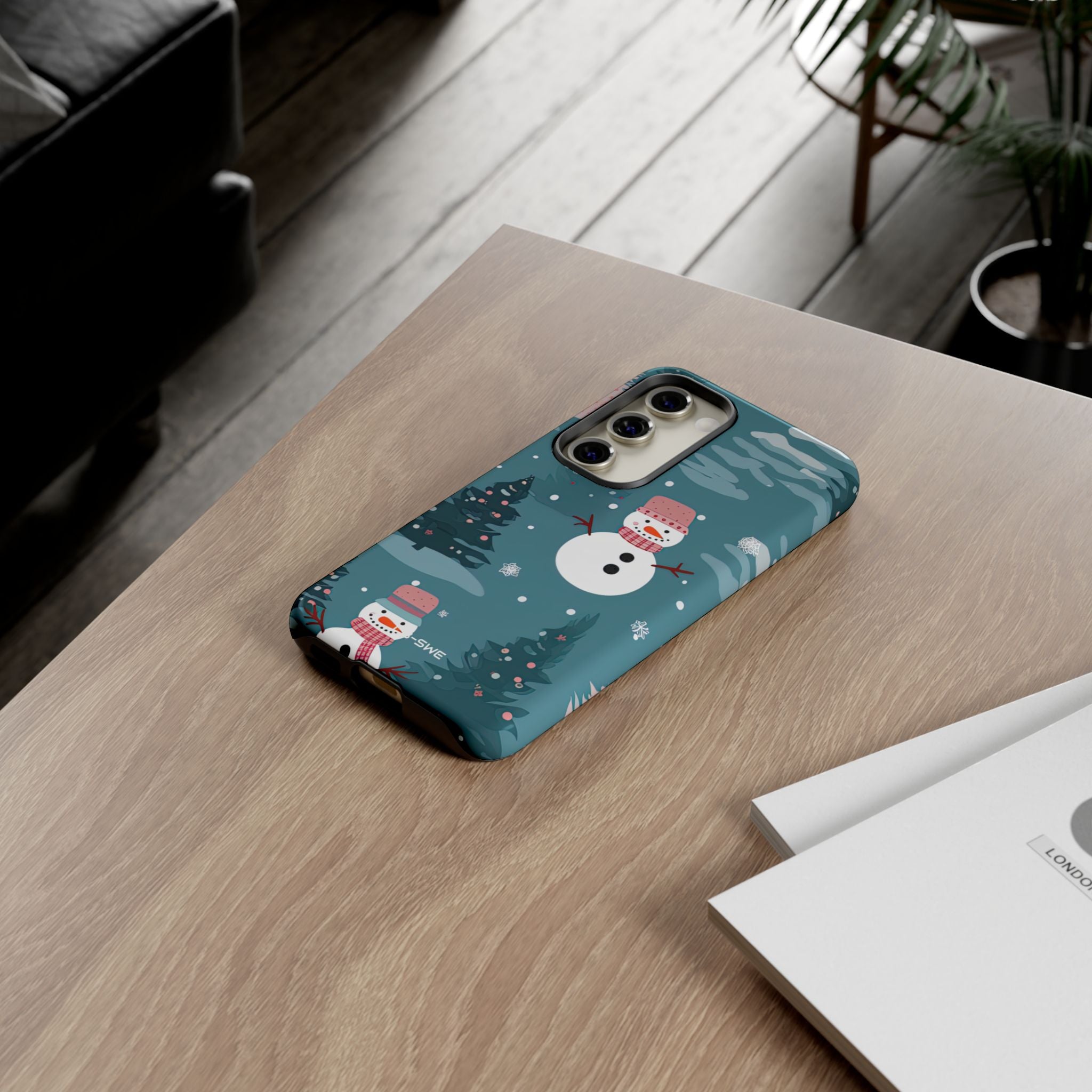 Snowmen Celebrate Together - Samsung Case