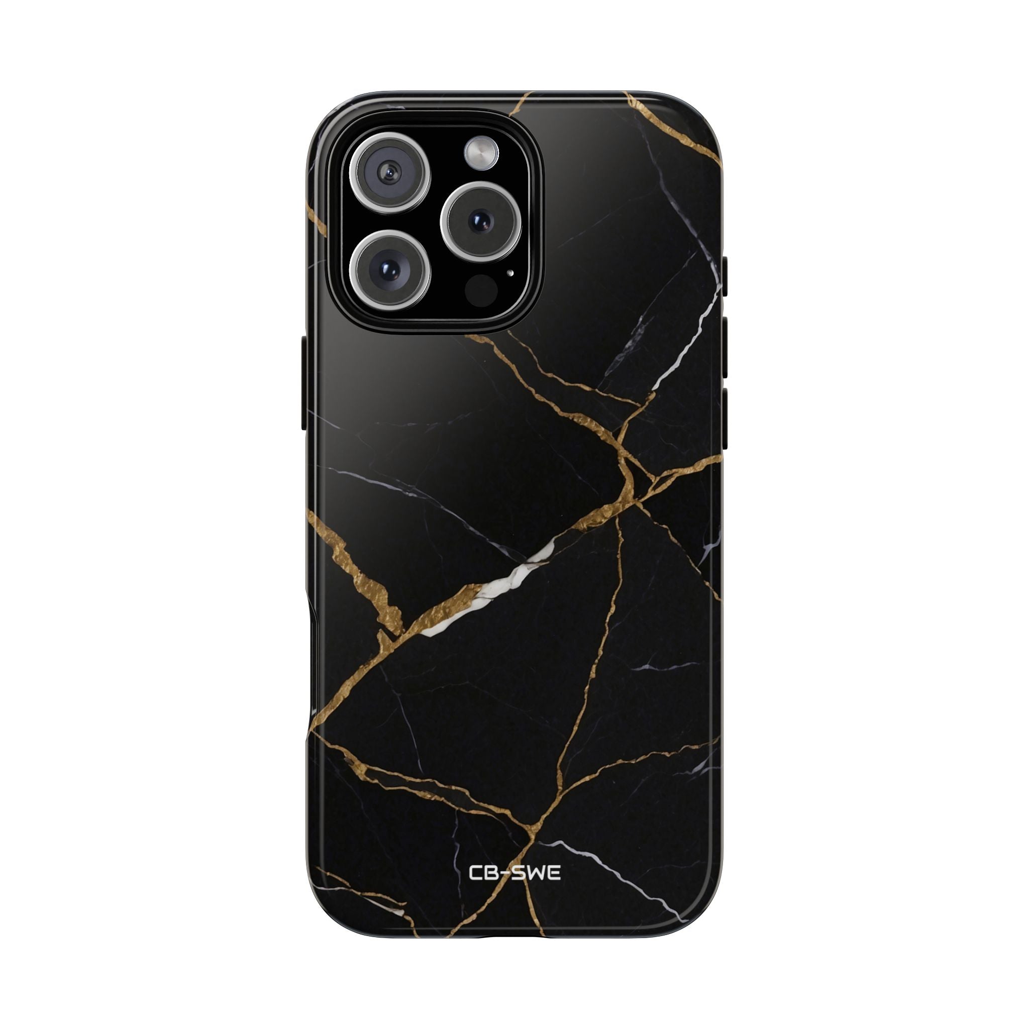 Golden Veins Emerge - iPhone Case