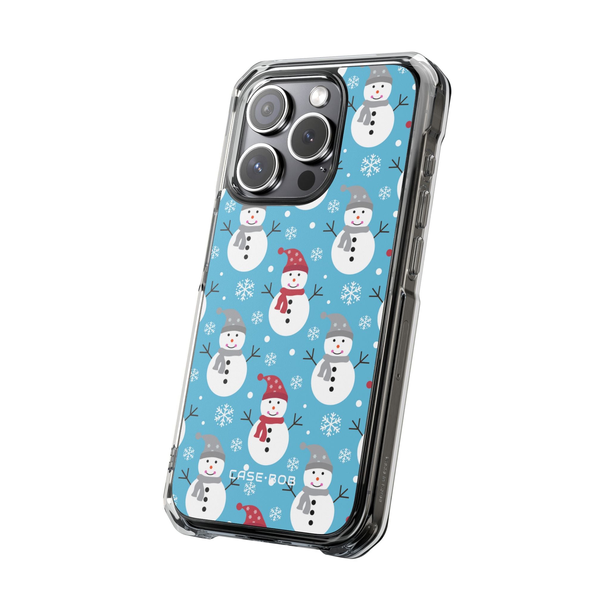 Snowman Parade iPhone 15 Pro Case - Impact