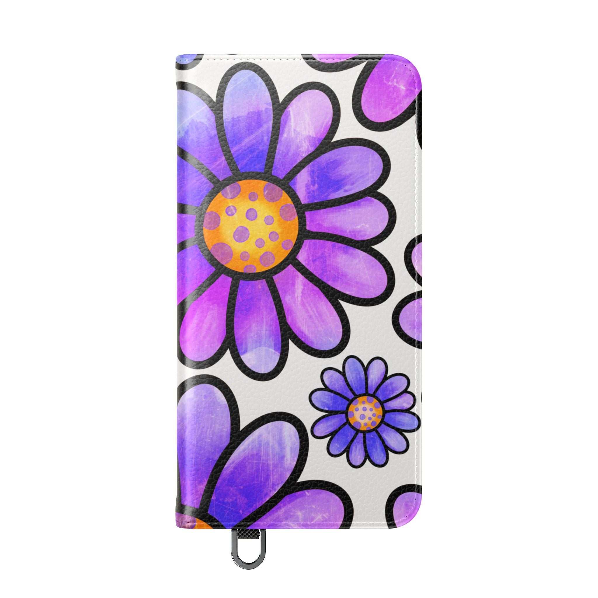 Polka Dot Blossoms - Samsung S25 Case - Wallet