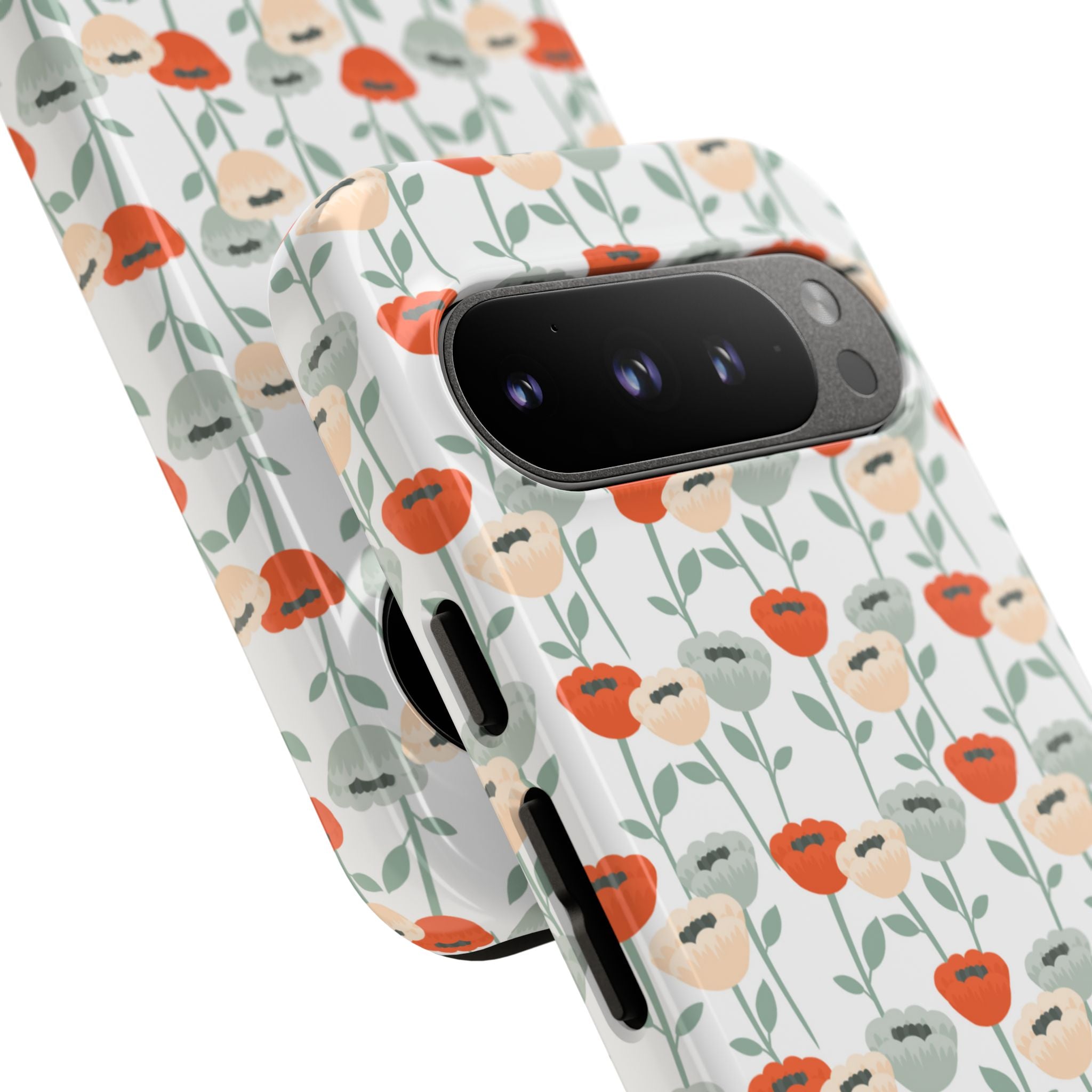 Minimalist Floral Elegance - Google Pixel Case