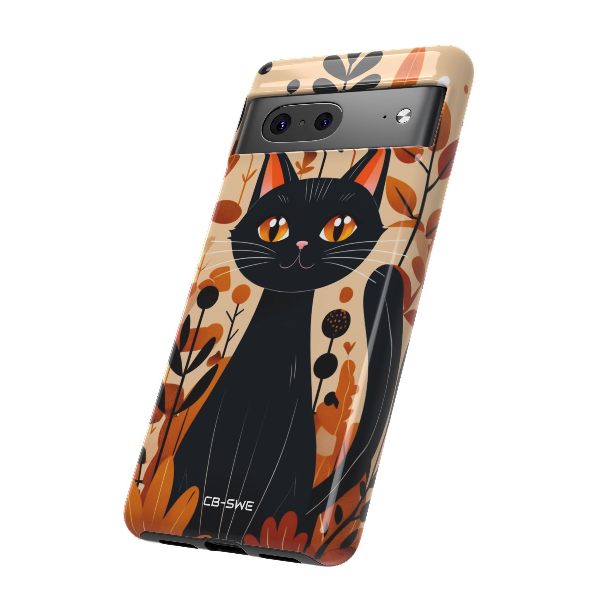 Autumnal Cat Whimsy - Google Pixel Case