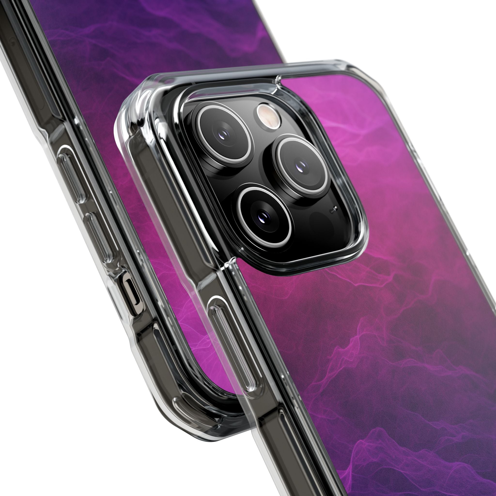 Violet Dream Currents iPhone 14 - Impact Clear+