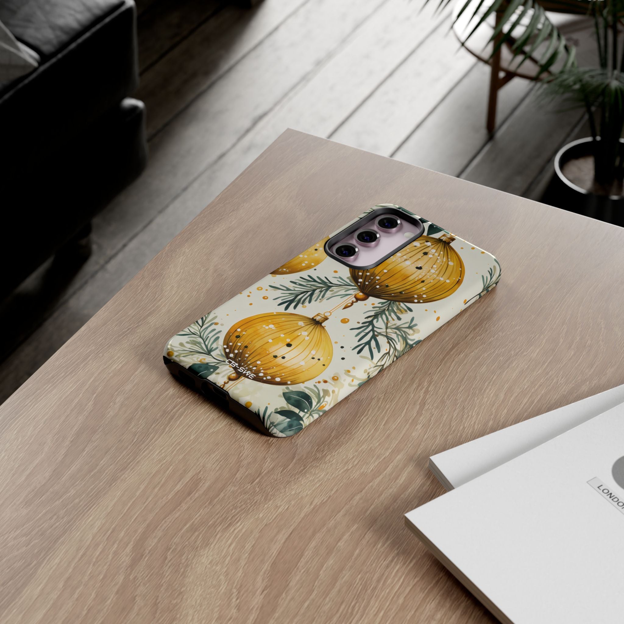 Golden Ornaments Dance - Samsung Case