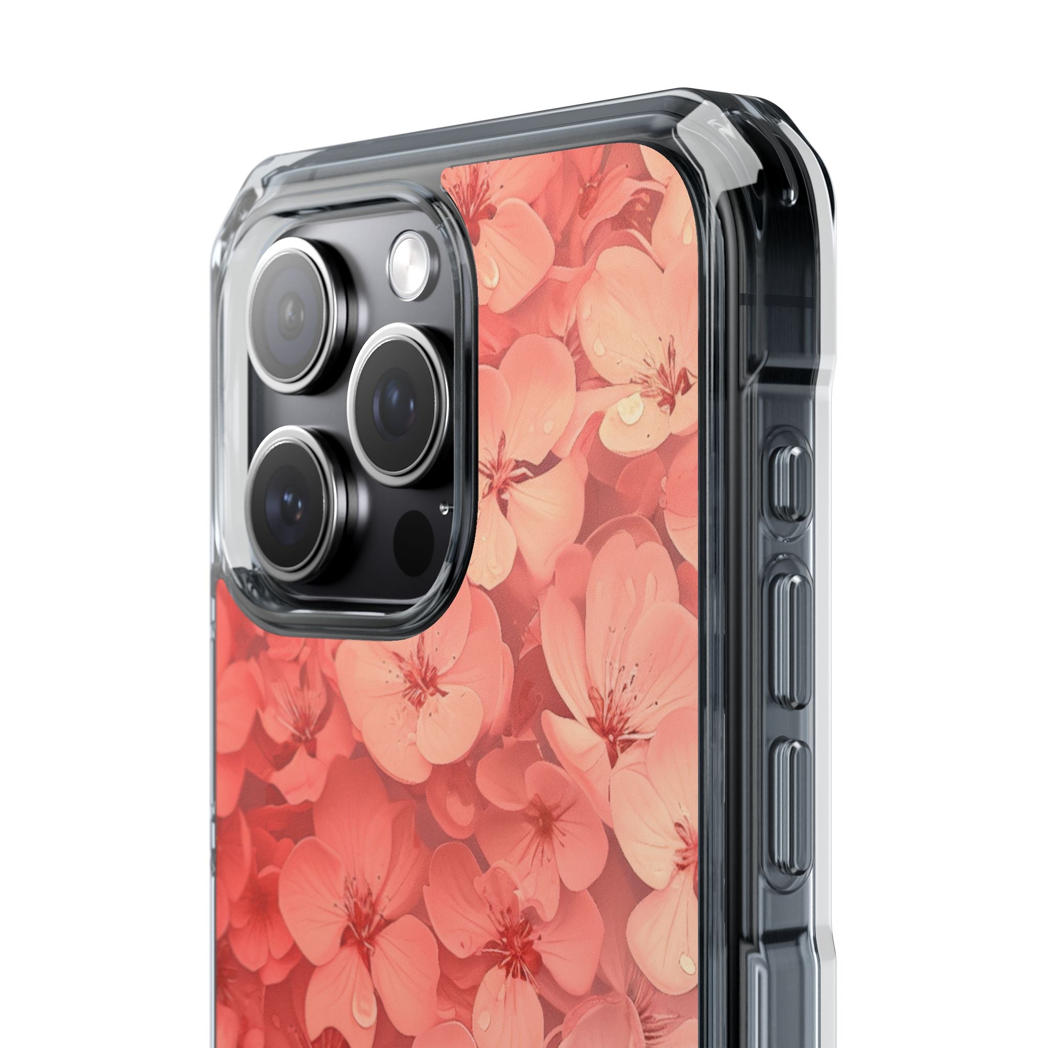 Blush Garden Bloom iPhone 15 - Impact Clear+