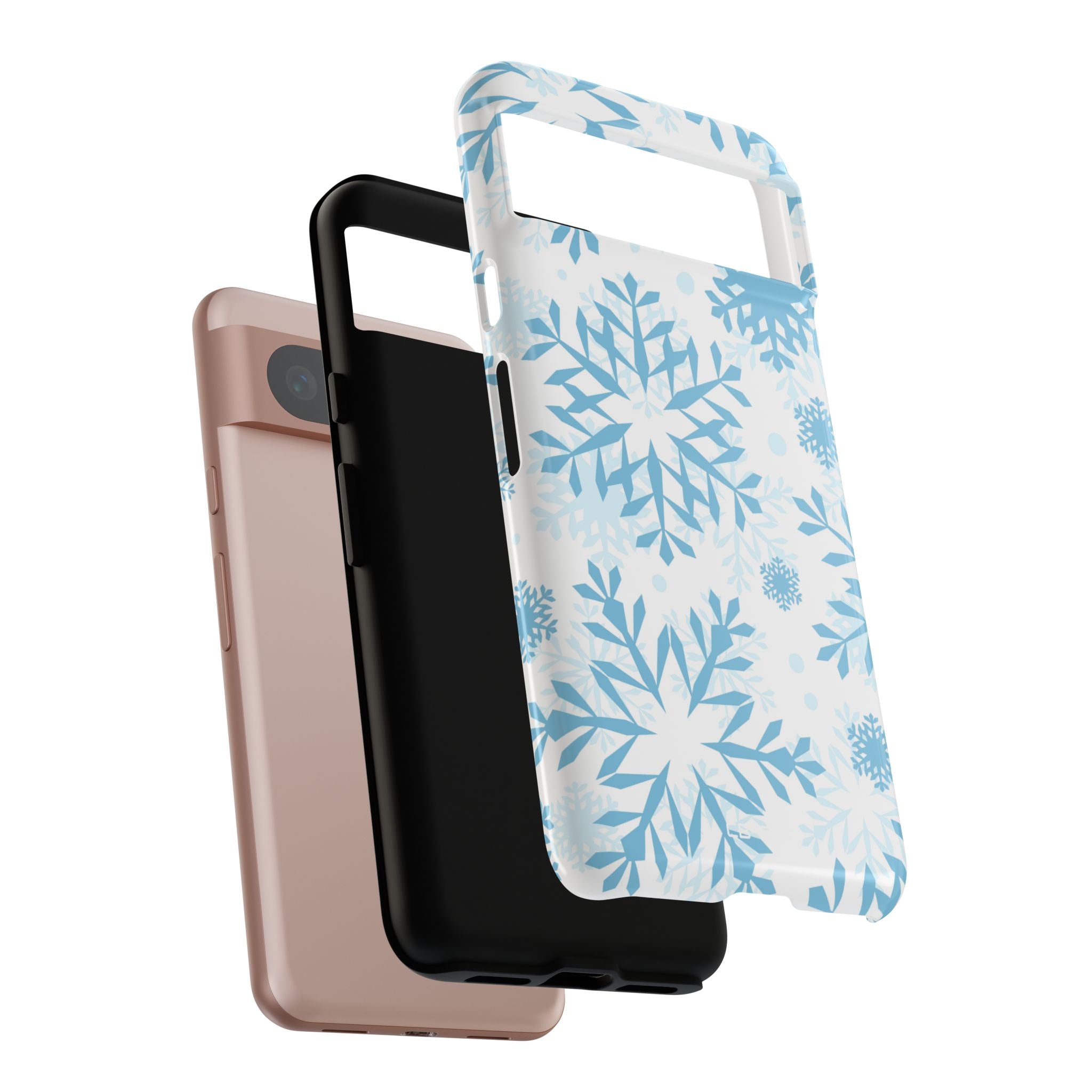 Winter Snowflake Symphony - Google Pixel Case