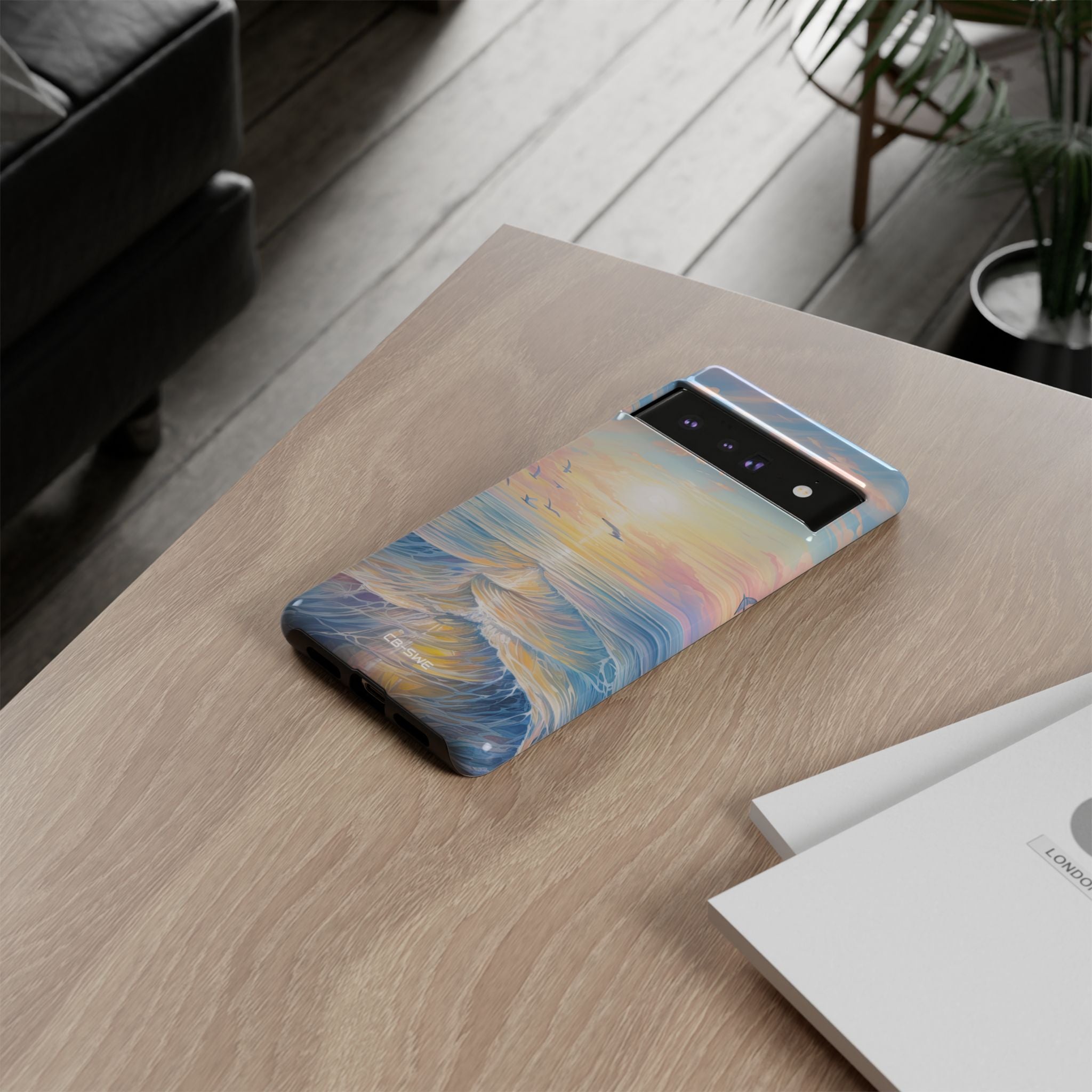 Gentle Waves Embrace - Google Pixel Case