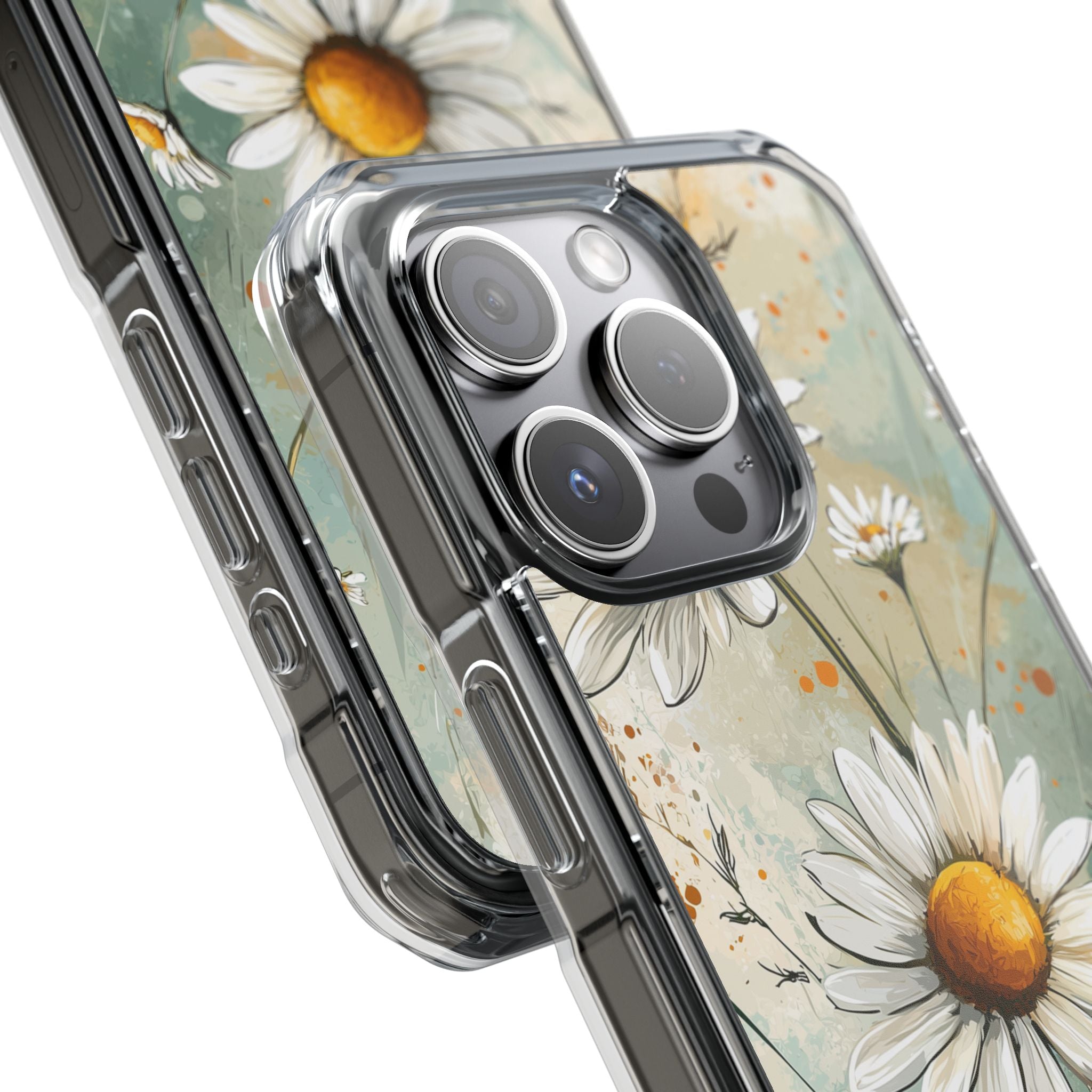Daisies Dance Light iPhone Case - Impact