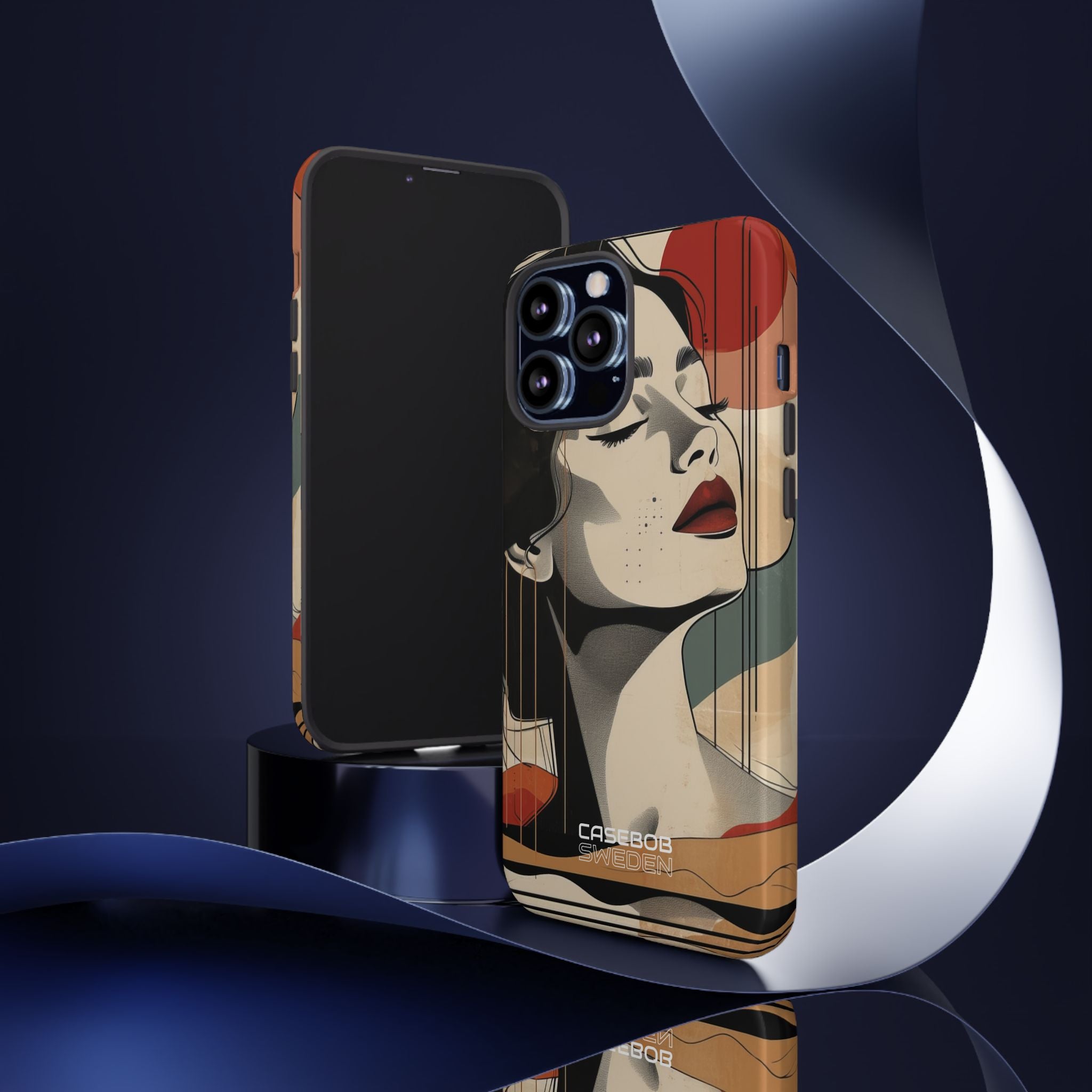 Calm Retro Muse iPhone 13 - Tough