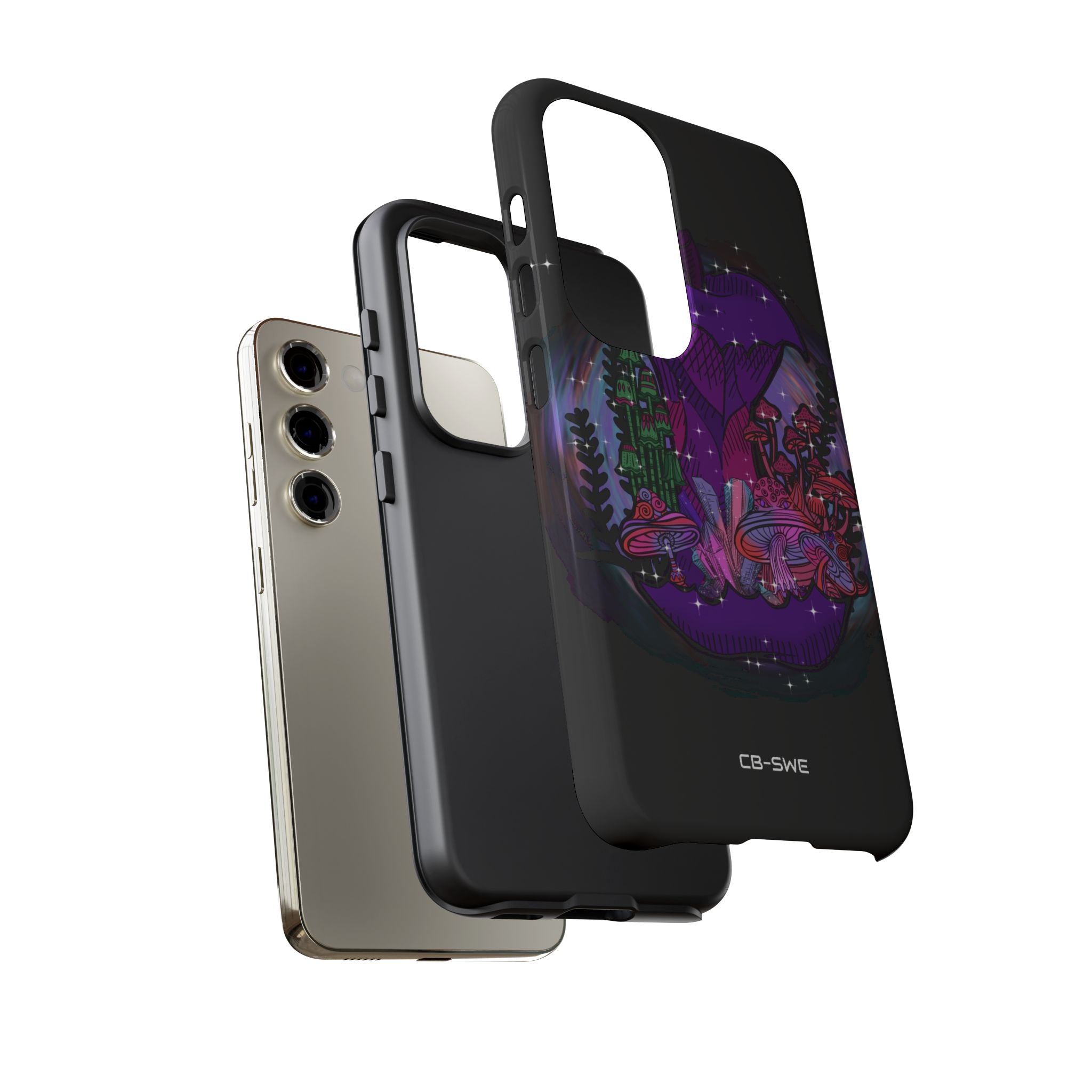 Mystical Purple Apple - Samsung Case