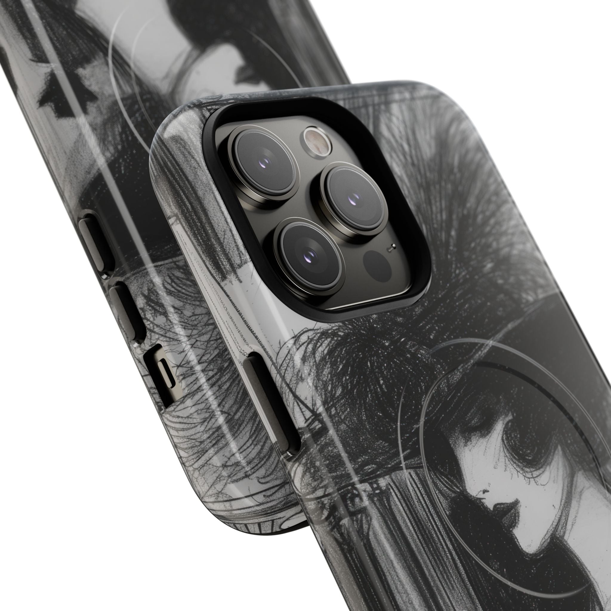 Vintage Feather Elegance iPhone 14 - Tough+