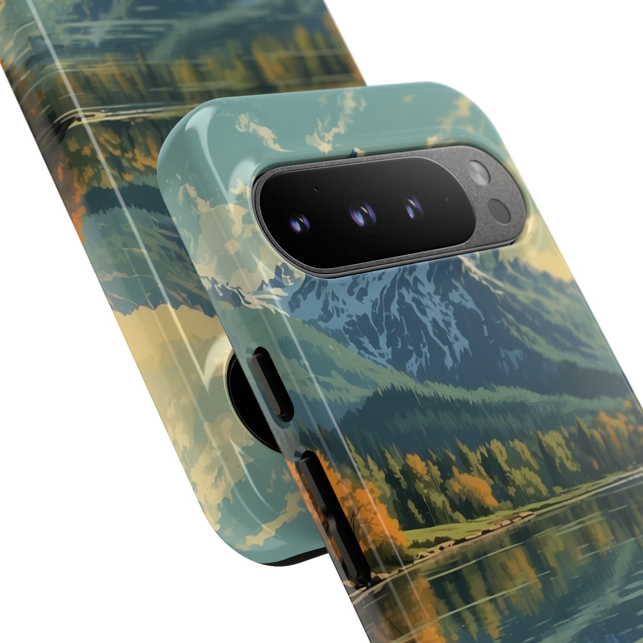 Mountain Reflects Calm - Google Pixel Case