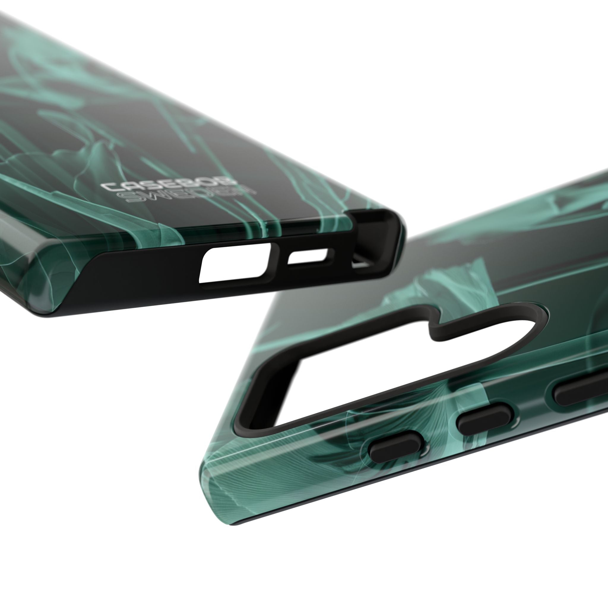 Teal Bloom Radiance Samsung S24 - Tough