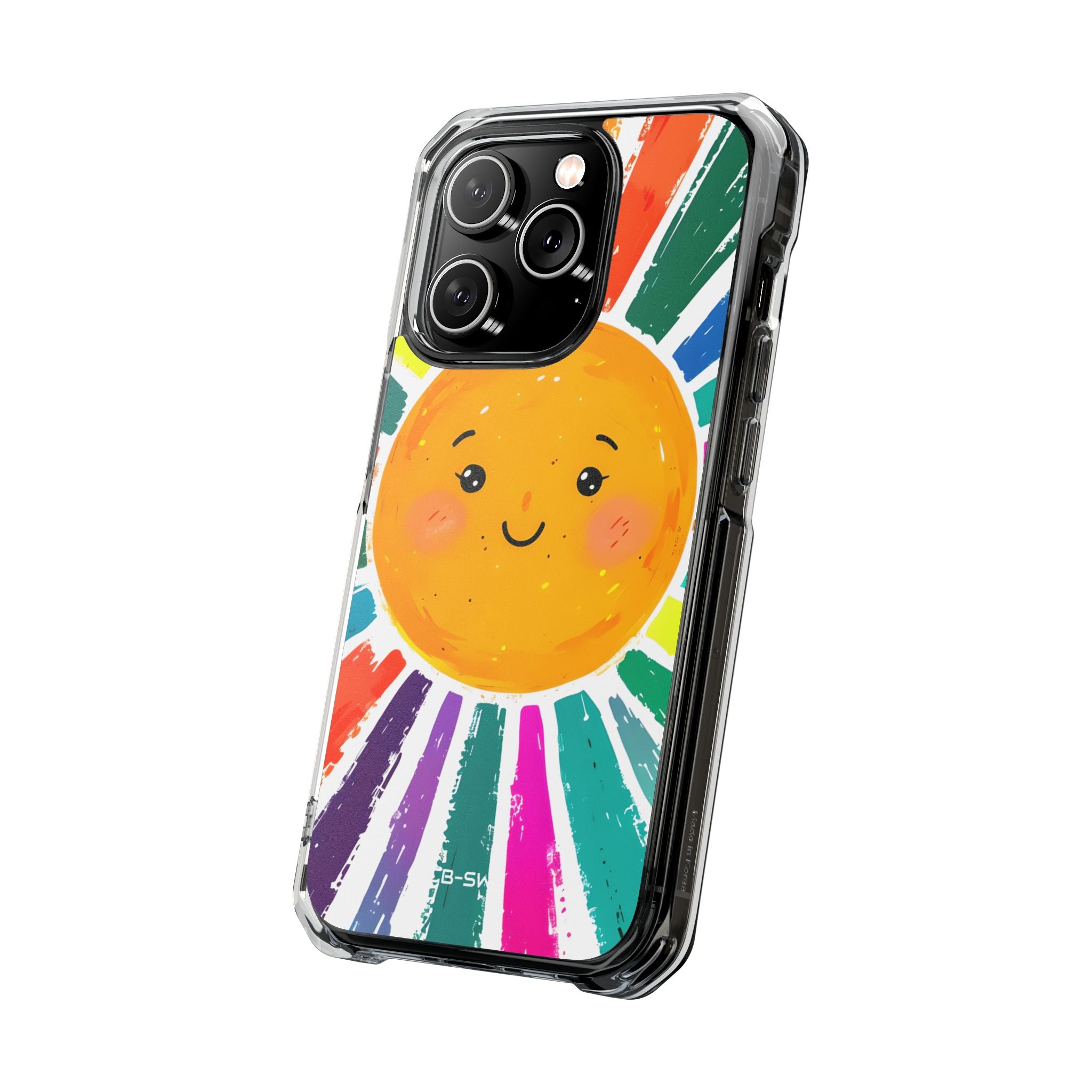 Radiant Smiling Sun iPhone Case - Impact