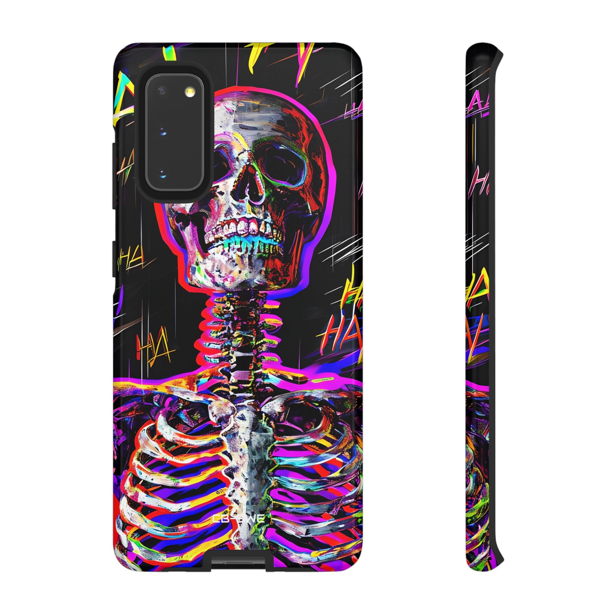 Neon Skeleton Chaos - Samsung Case