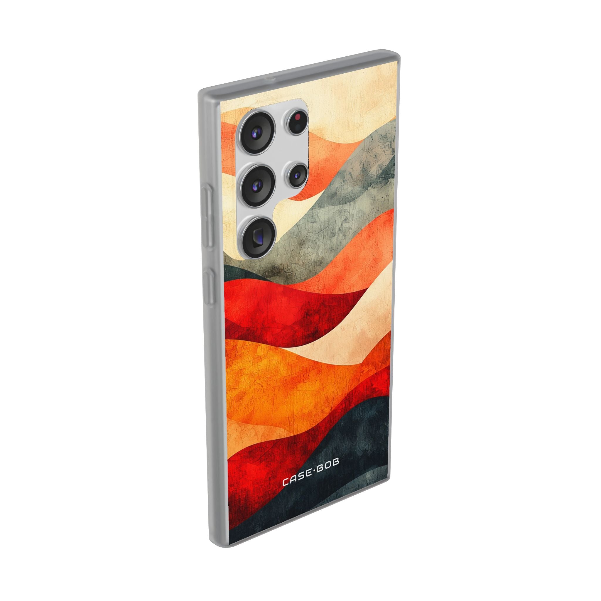 Cracked Wave Sunset Samsung S23 Ultra Case - Soft