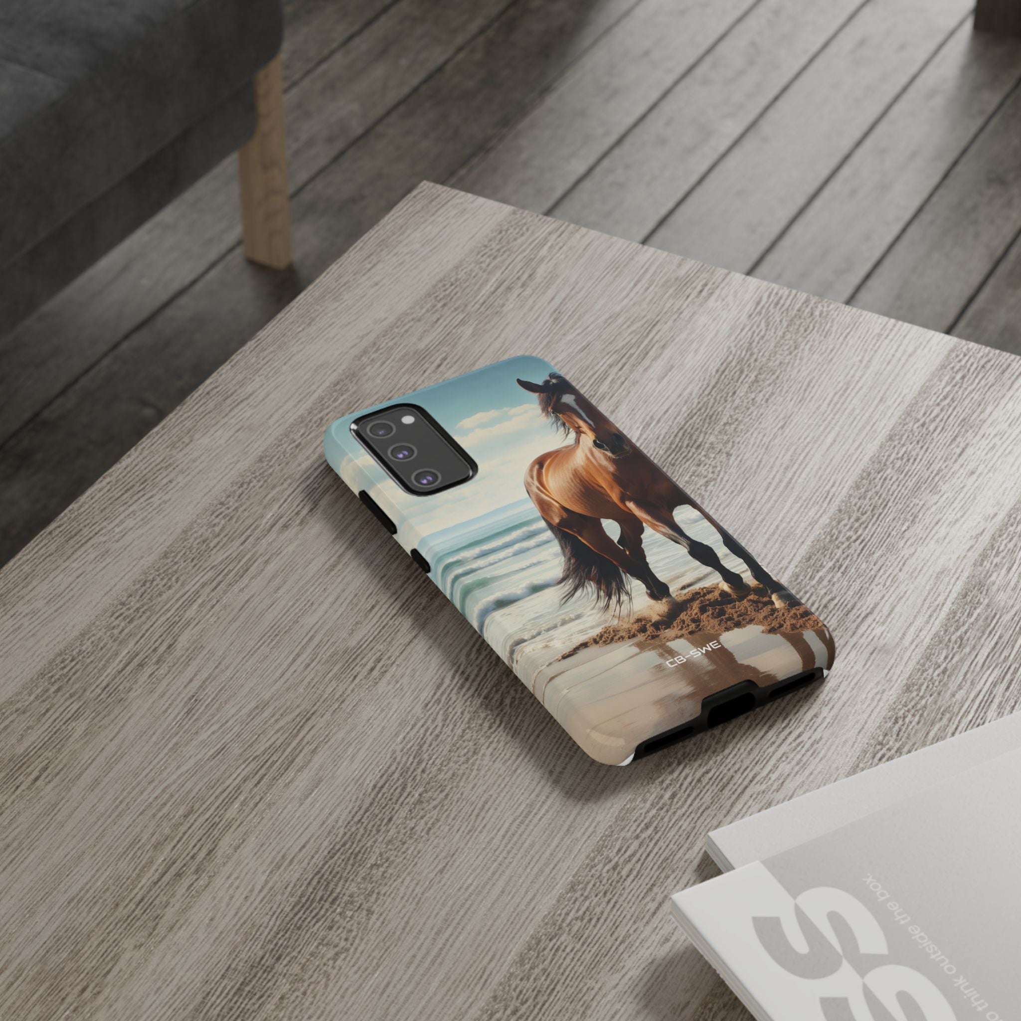 Horse Gallops Shoreline - Samsung Case